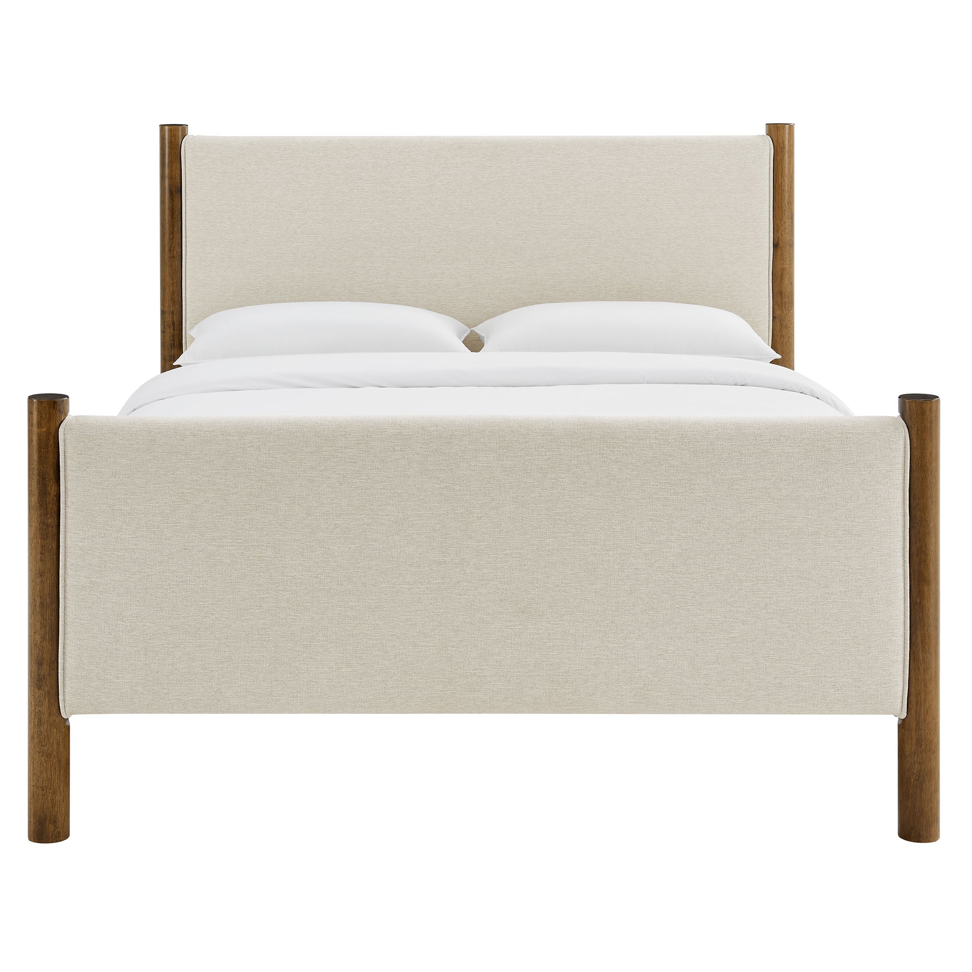 Maven Full Size Fabric Upholstered Platform Bed by Modway - Image 13