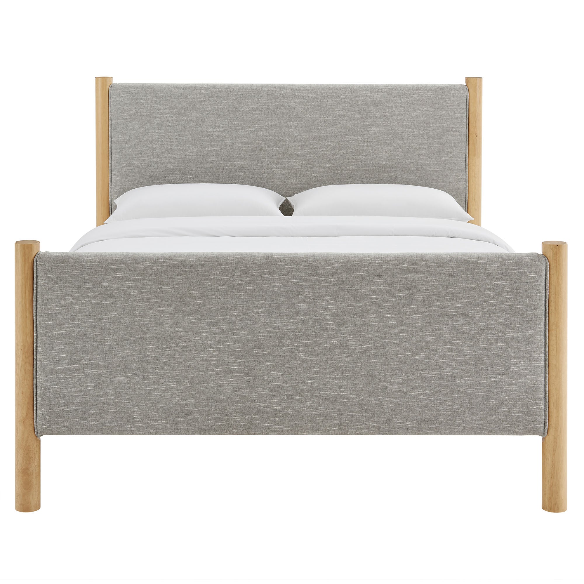 Maven Full Size Fabric Upholstered Platform Bed by Modway - Image 22