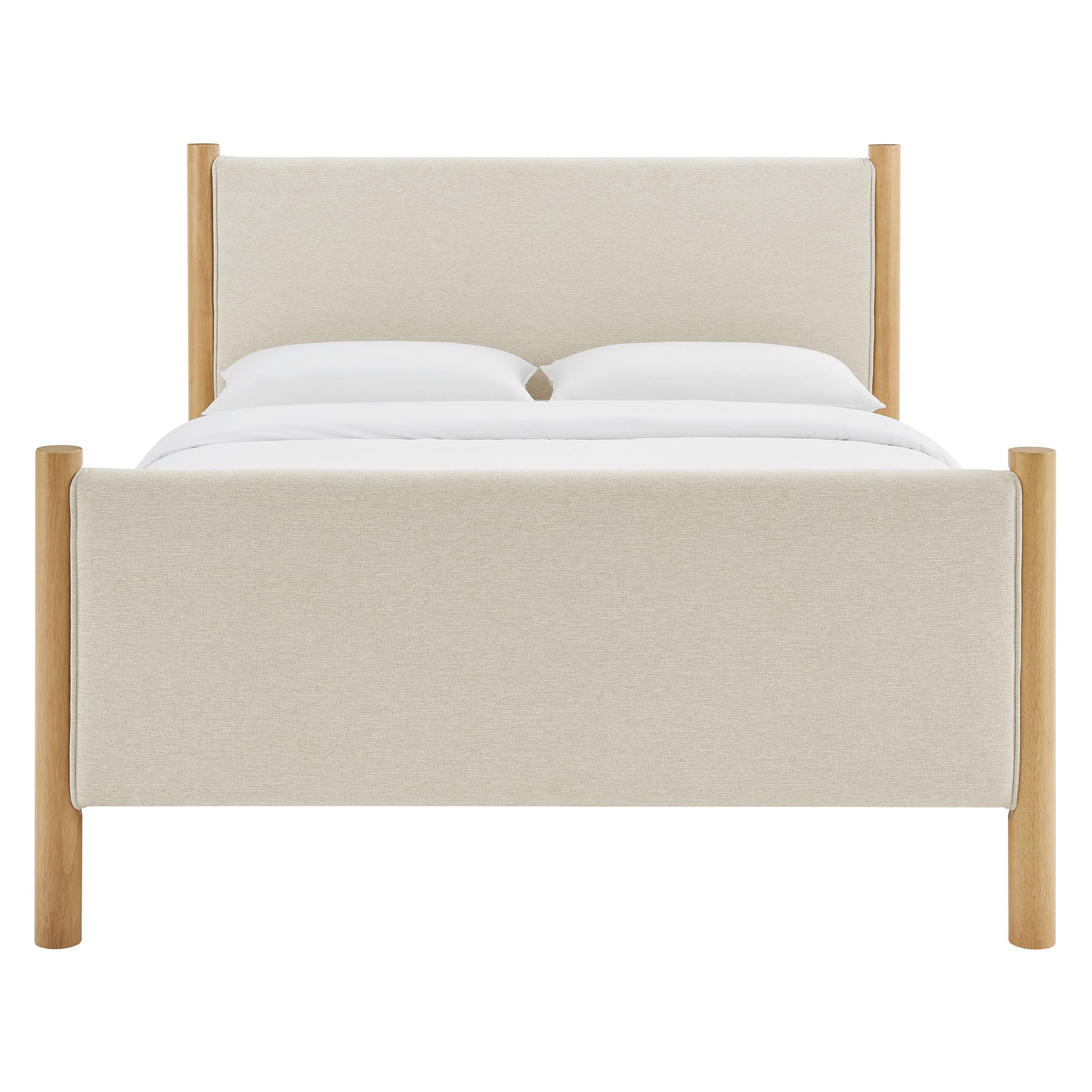 Maven Full Size Fabric Upholstered Platform Bed by Modway - Image 5