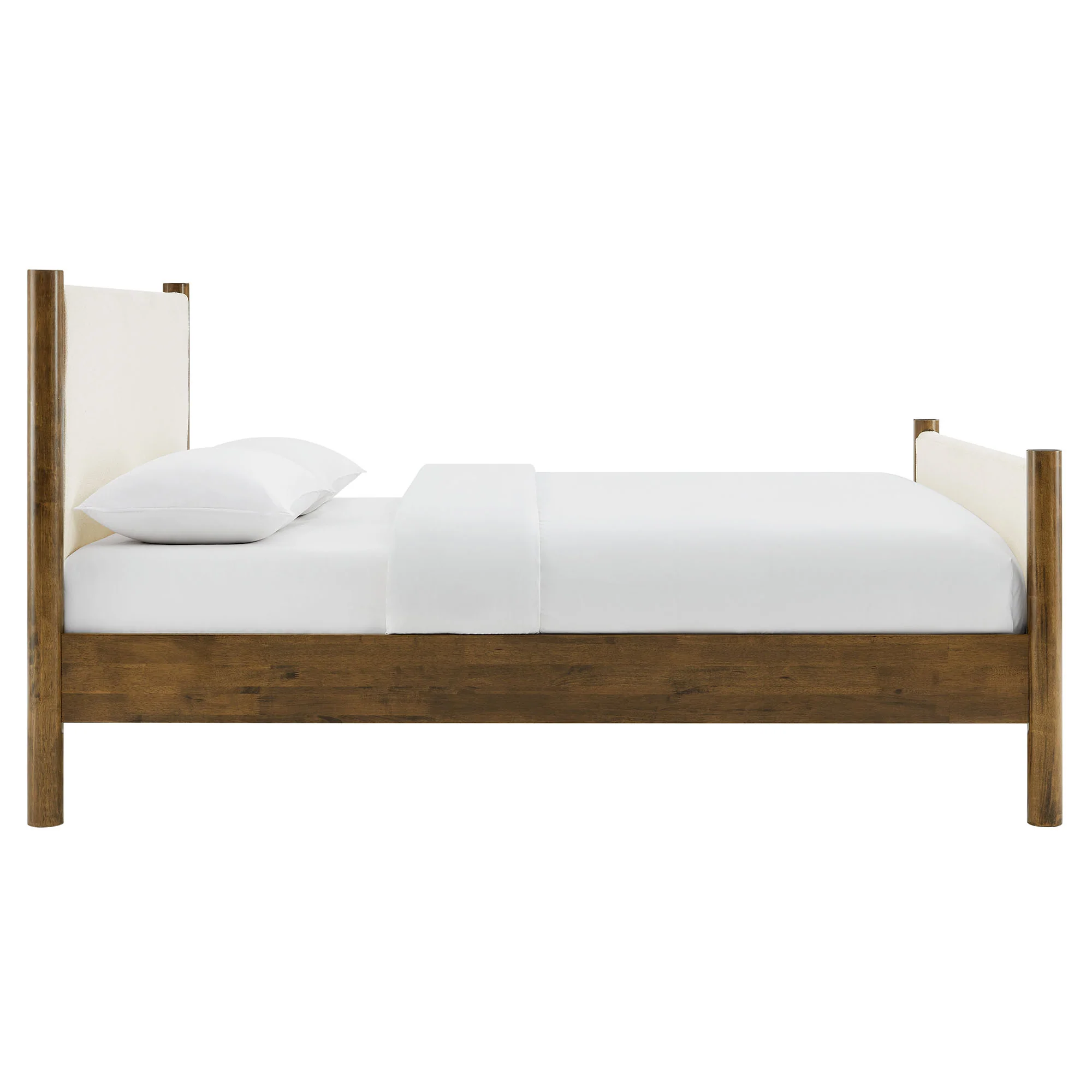 Maven King Size Boucle Upholstered Platform Bed by Modway - Image 12