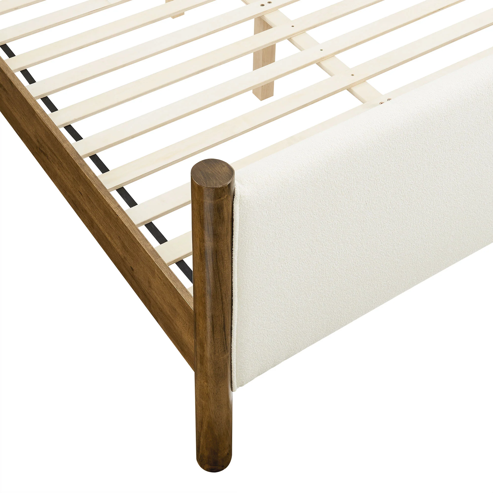 Maven King Size Boucle Upholstered Platform Bed by Modway - Image 14