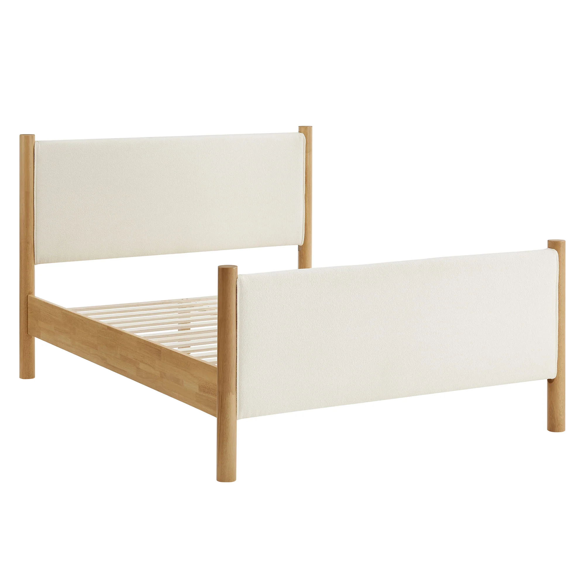 Maven Queen Size Boucle Upholstered Platform Bed by Modway - Image 3