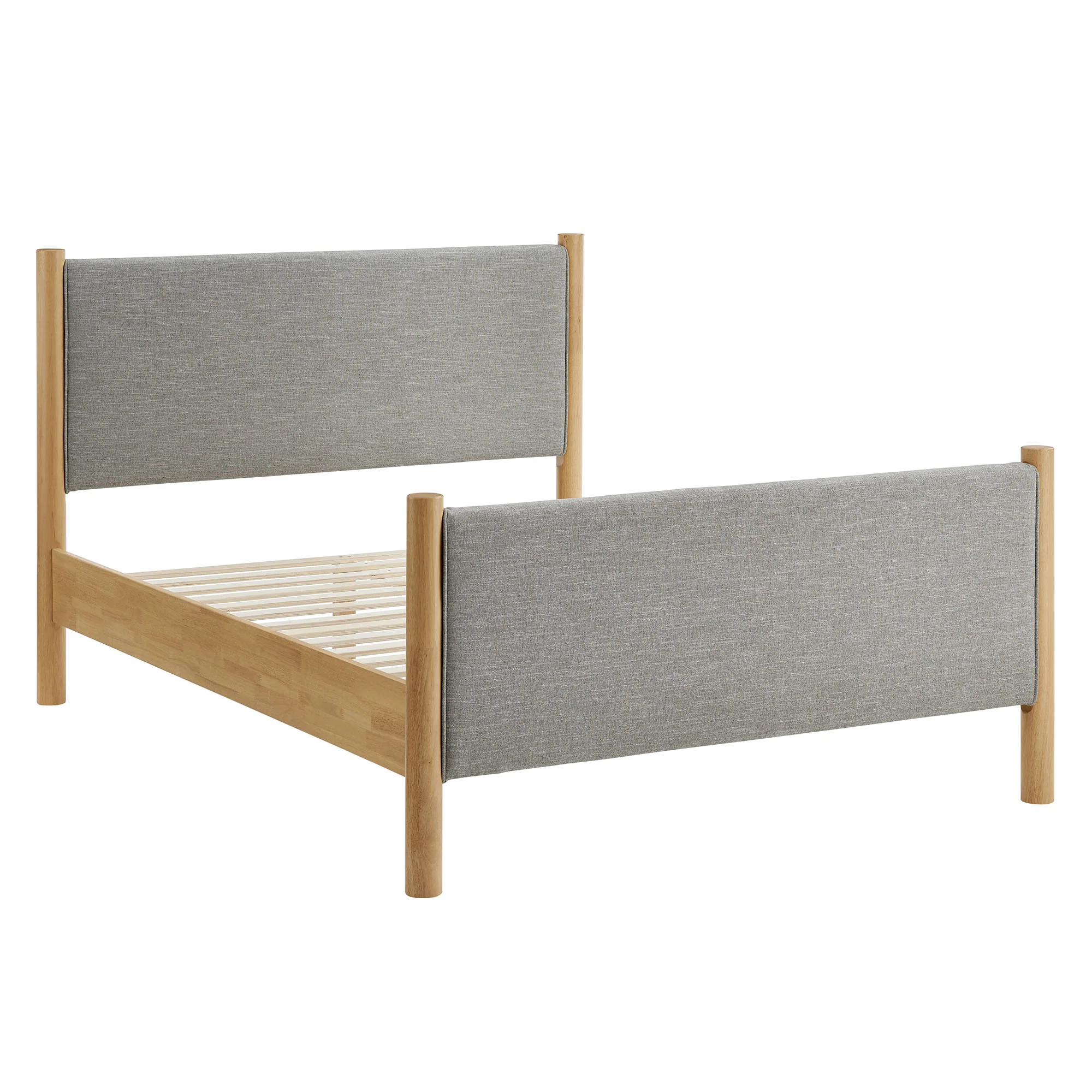 Maven Queen Size Fabric Upholstered Platform Bed by Modway - Image 20