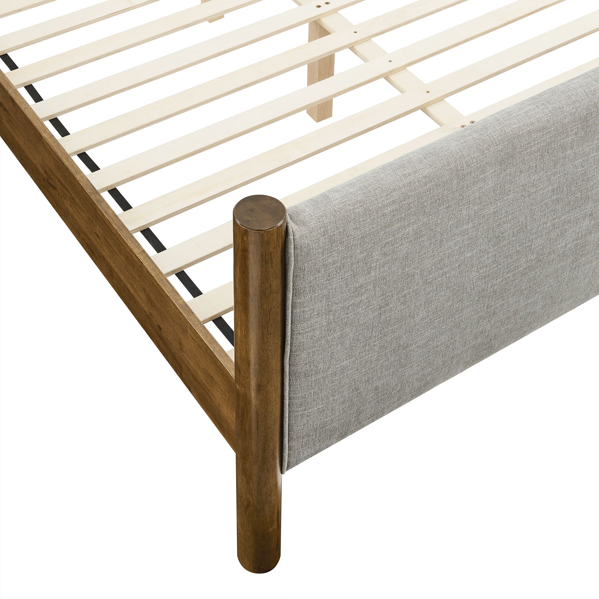 Maven Queen Size Fabric Upholstered Platform Bed by Modway - Image 32