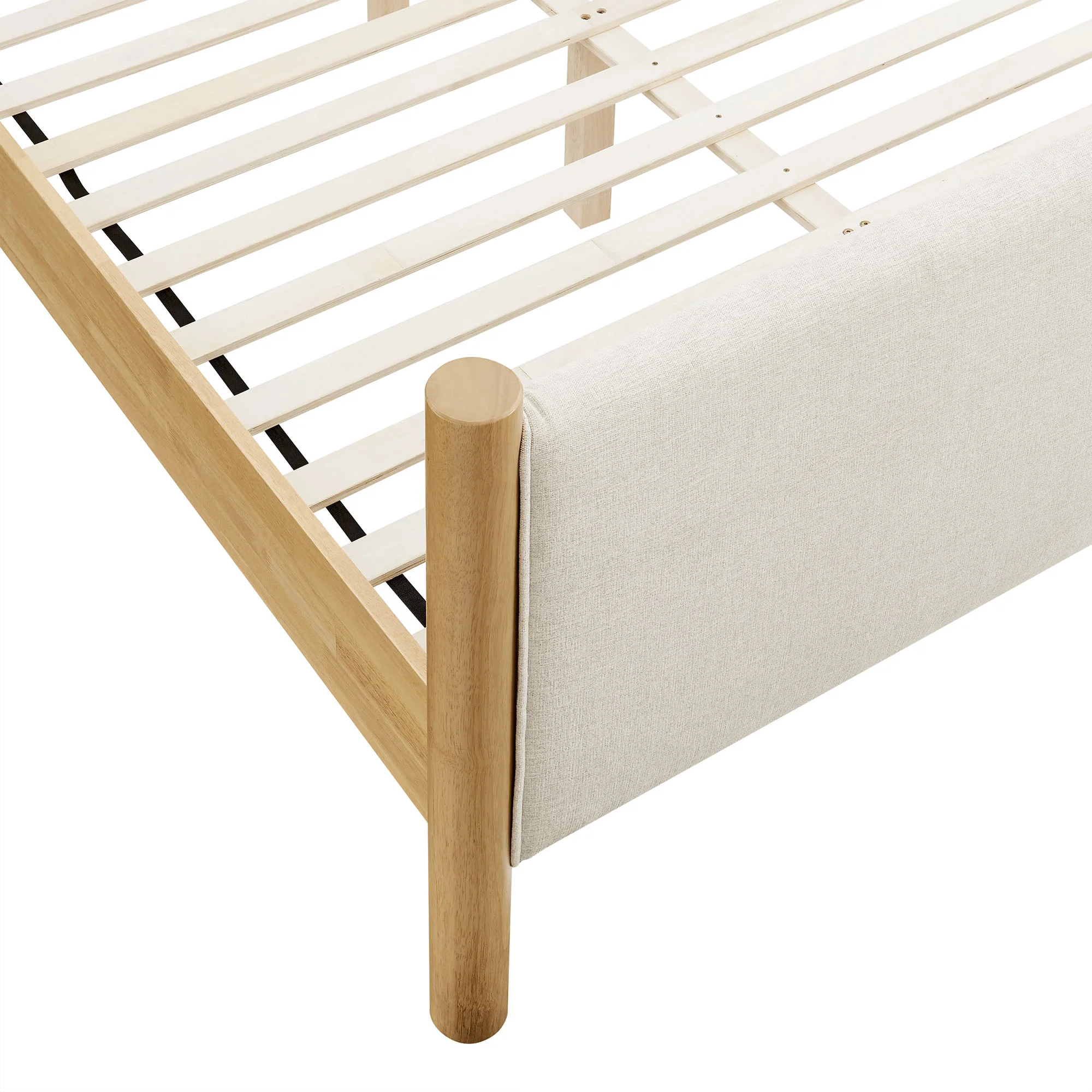 Maven Queen Size Fabric Upholstered Platform Bed by Modway - Image 6