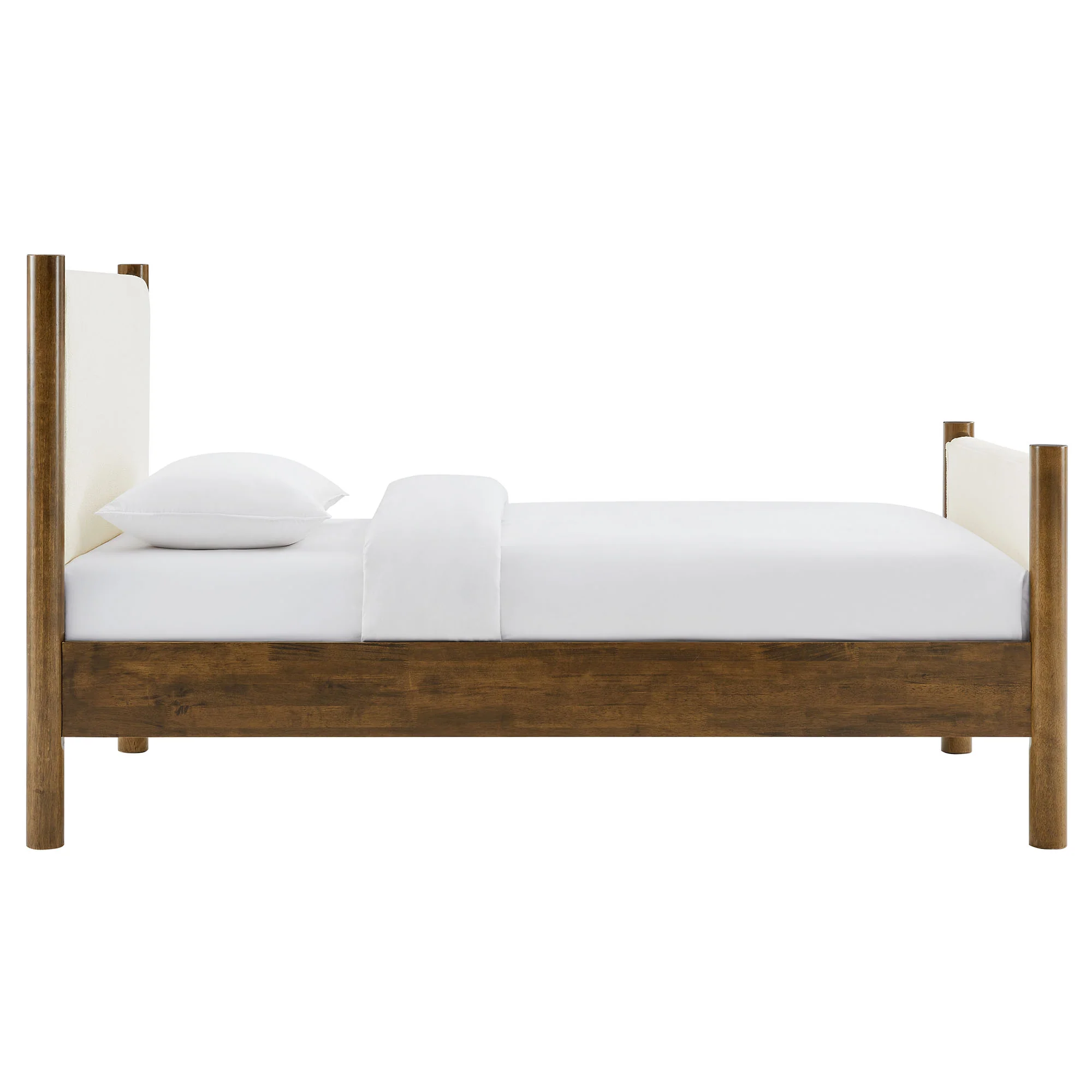 Maven Twin Size Boucle Upholstered Platform Bed by Modway - Image 12
