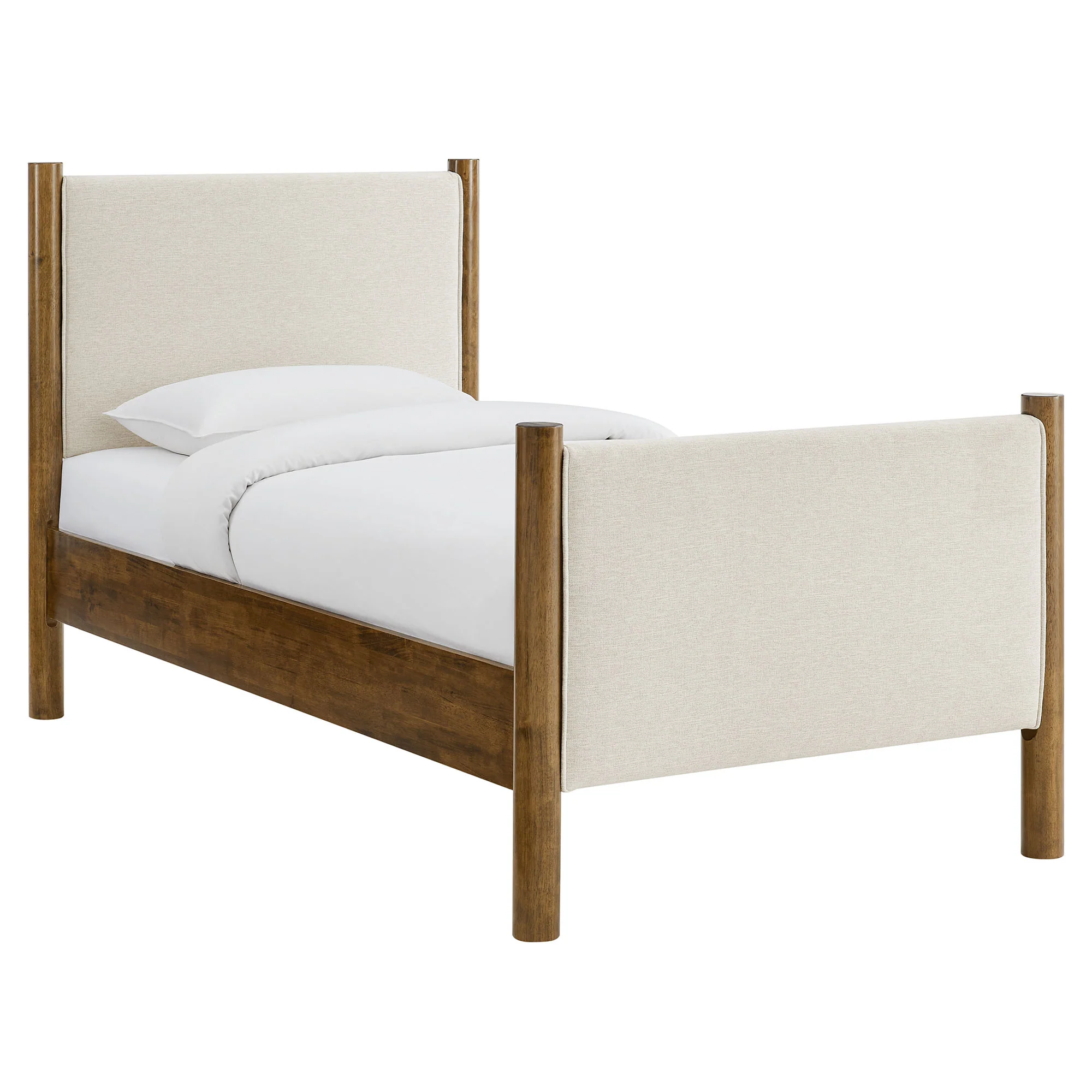 Maven Twin Size Fabric Upholstered Platform Bed by Modway - Image 10