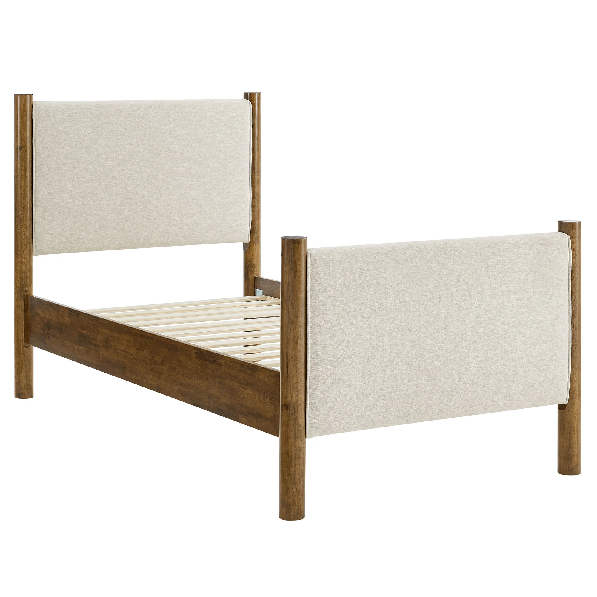 Maven Twin Size Fabric Upholstered Platform Bed by Modway - Image 11