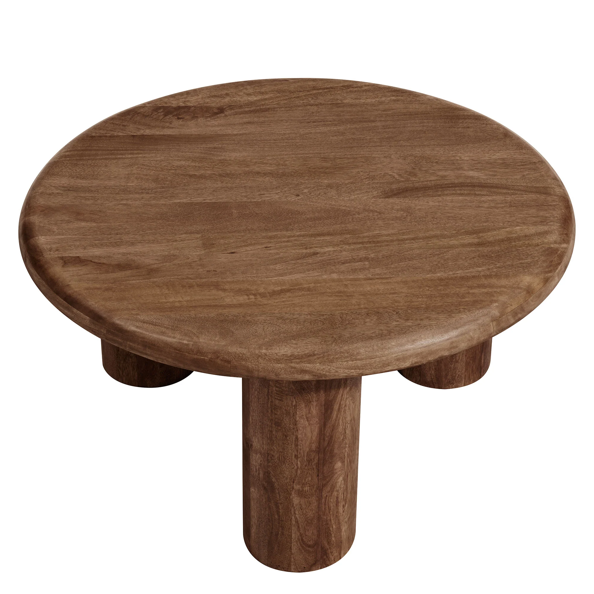 Mavina Round Mango Wood Coffee Table by Modway - Image 10