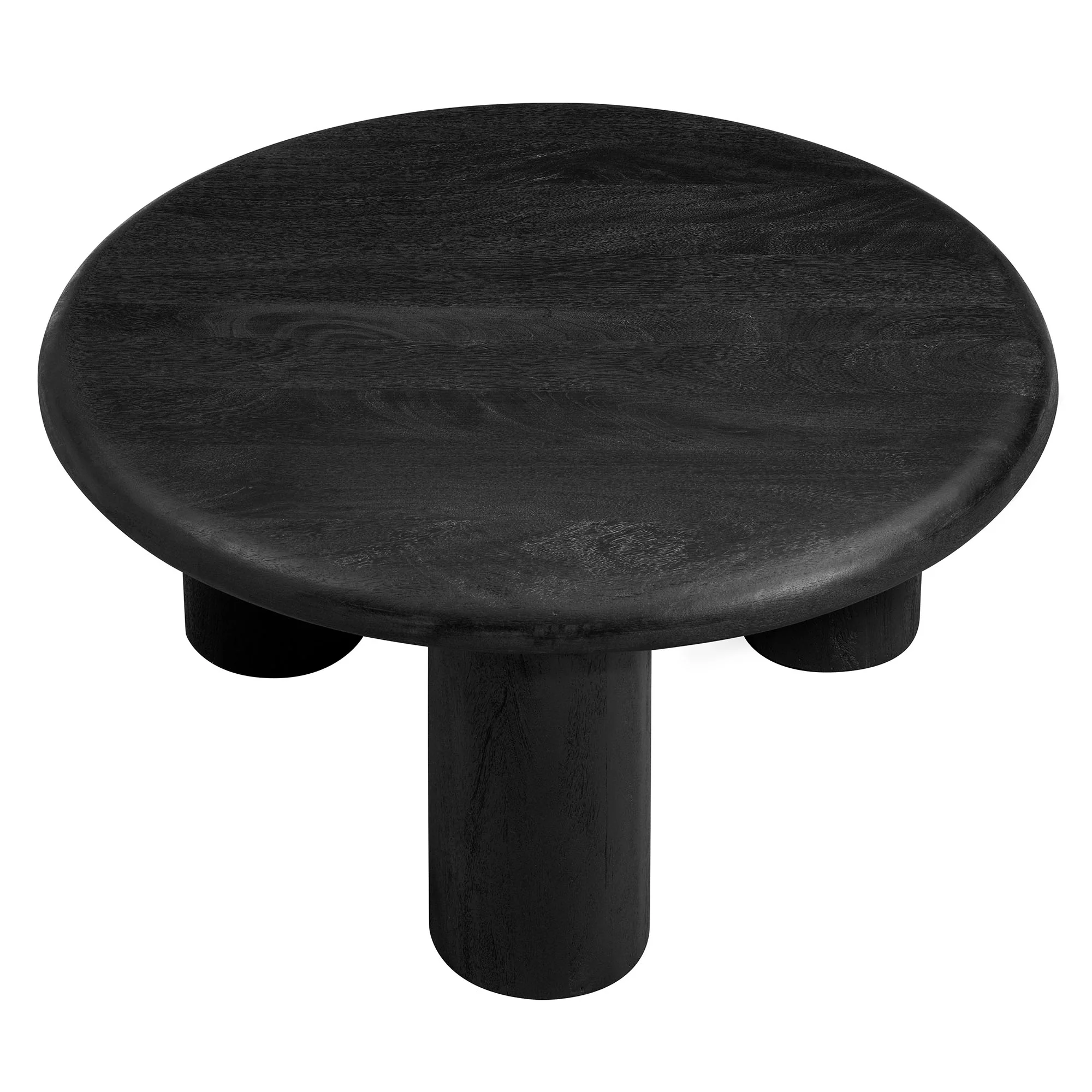Mavina Round Mango Wood Coffee Table by Modway - Image 3