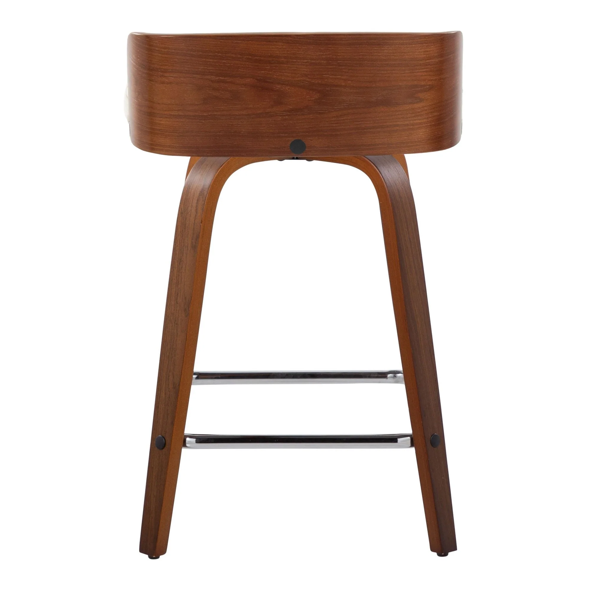 Maya 24" Fixed-Height Counter Stool - Set of 2 By LumiSource - B24-MAYAFB-GRTZS2 WLWLCHAR2 - Image 11