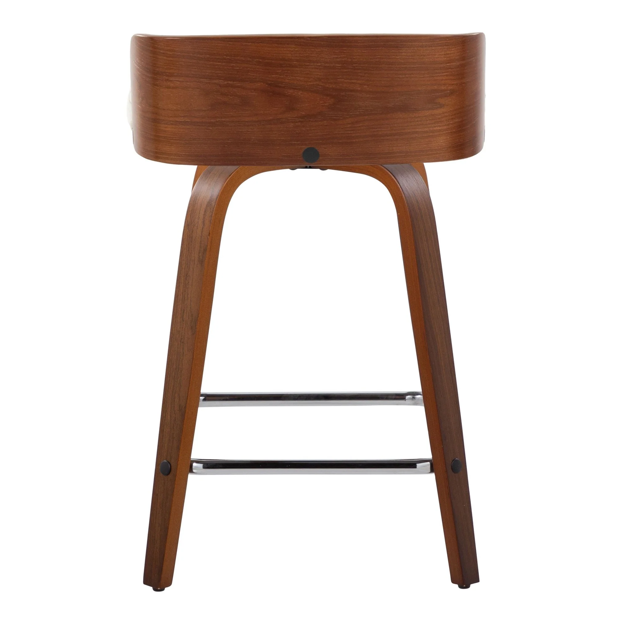 Maya 24" Fixed-Height Counter Stool - Set of 2 By LumiSource - B24-MAYAFB-GRTZS2 WLWLCHAR2 - Image 21