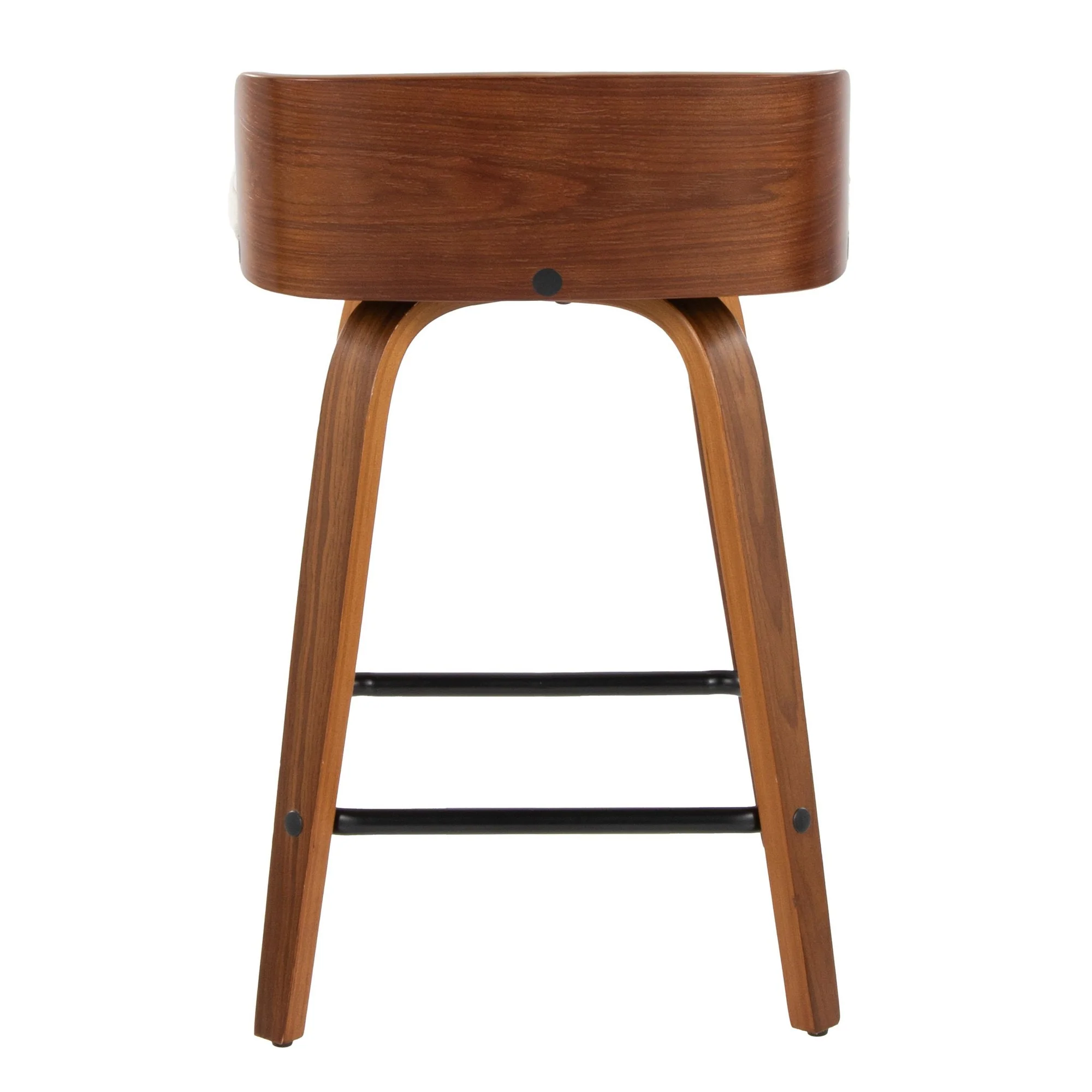 Maya 24" Fixed-Height Counter Stool - Set of 2 By LumiSource - B24-MAYAFB-GRTZX2 WLWLCHAR2 - Image 20