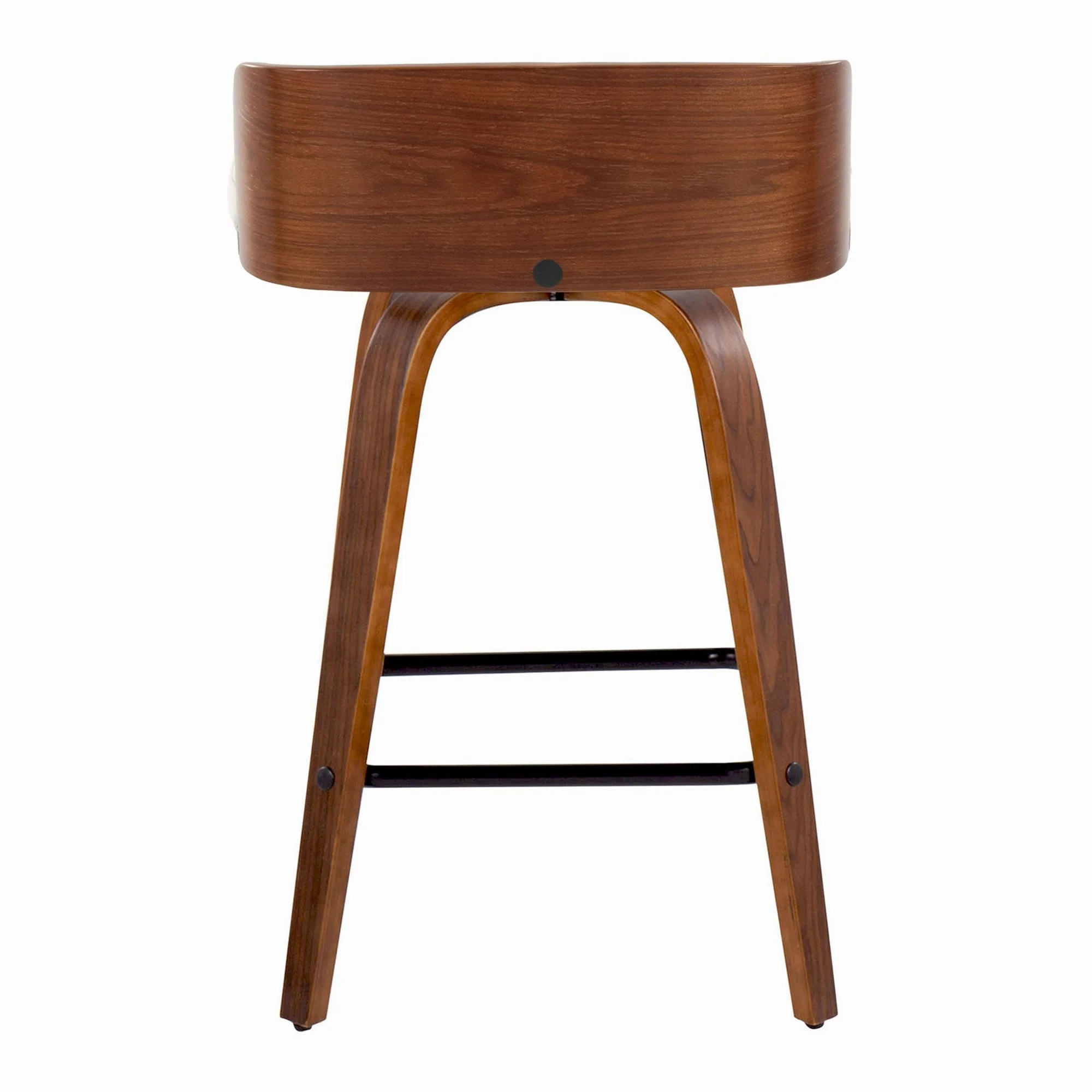 Maya 26" Fixed-Height Counter Stool - Set of 2 By LumiSource - B26-MAYAFB-GRTZX2 WLWLCHAR2 - Image 20