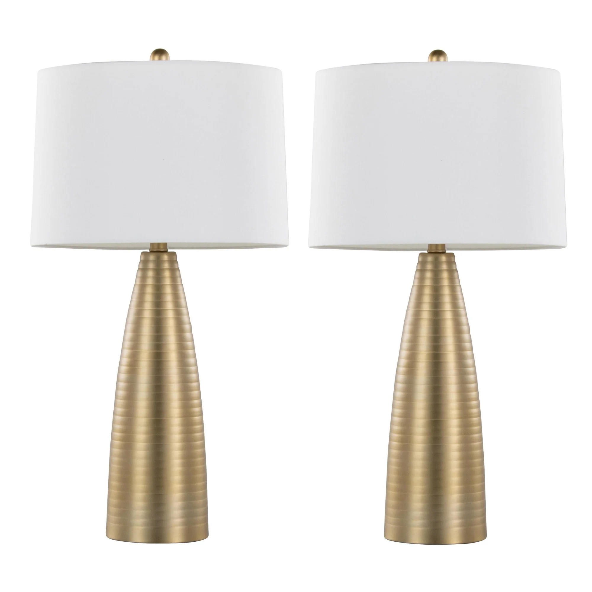 Maya 27" Metal Table Lamp - Set of 2 By LumiSource - GTS28-MAYA AUW2 - Image 3