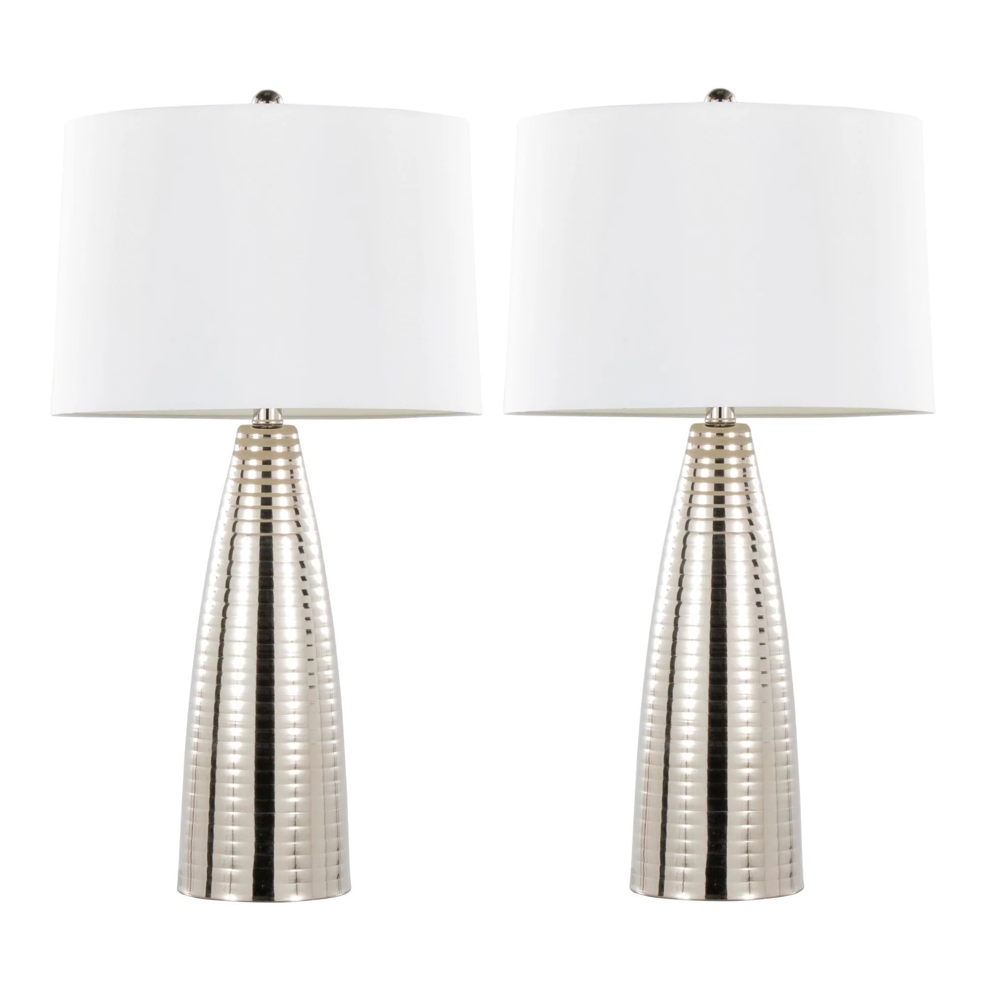 Maya 27" Metal Table Lamp - Set of 2 By LumiSource - GTS28-MAYA AUW2 - Image 8