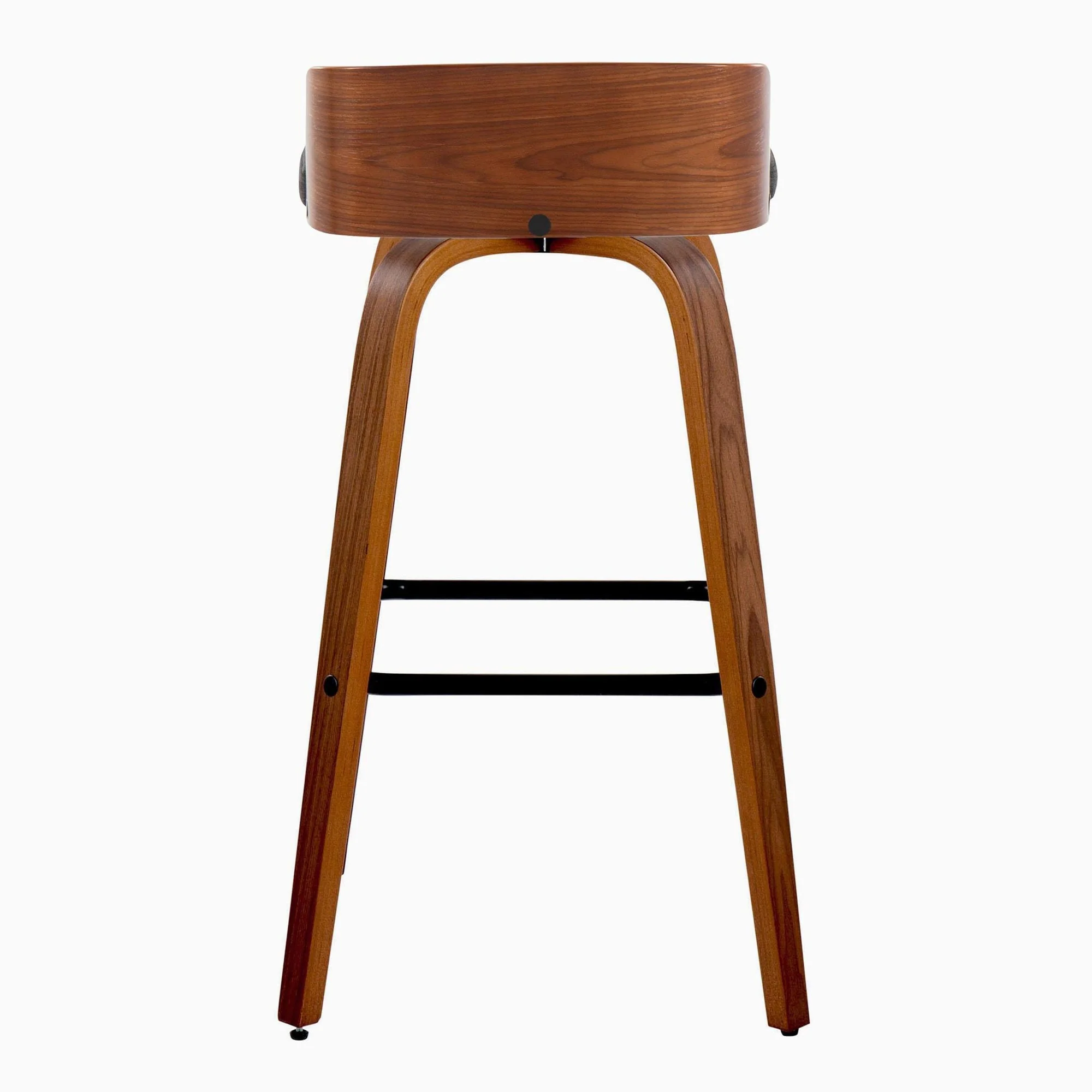Maya 30" Fixed-Height Barstool - Set of 2 By LumiSource - B30-MAYAFB-GRTZX2 WLWLCHAR2 - Image 11