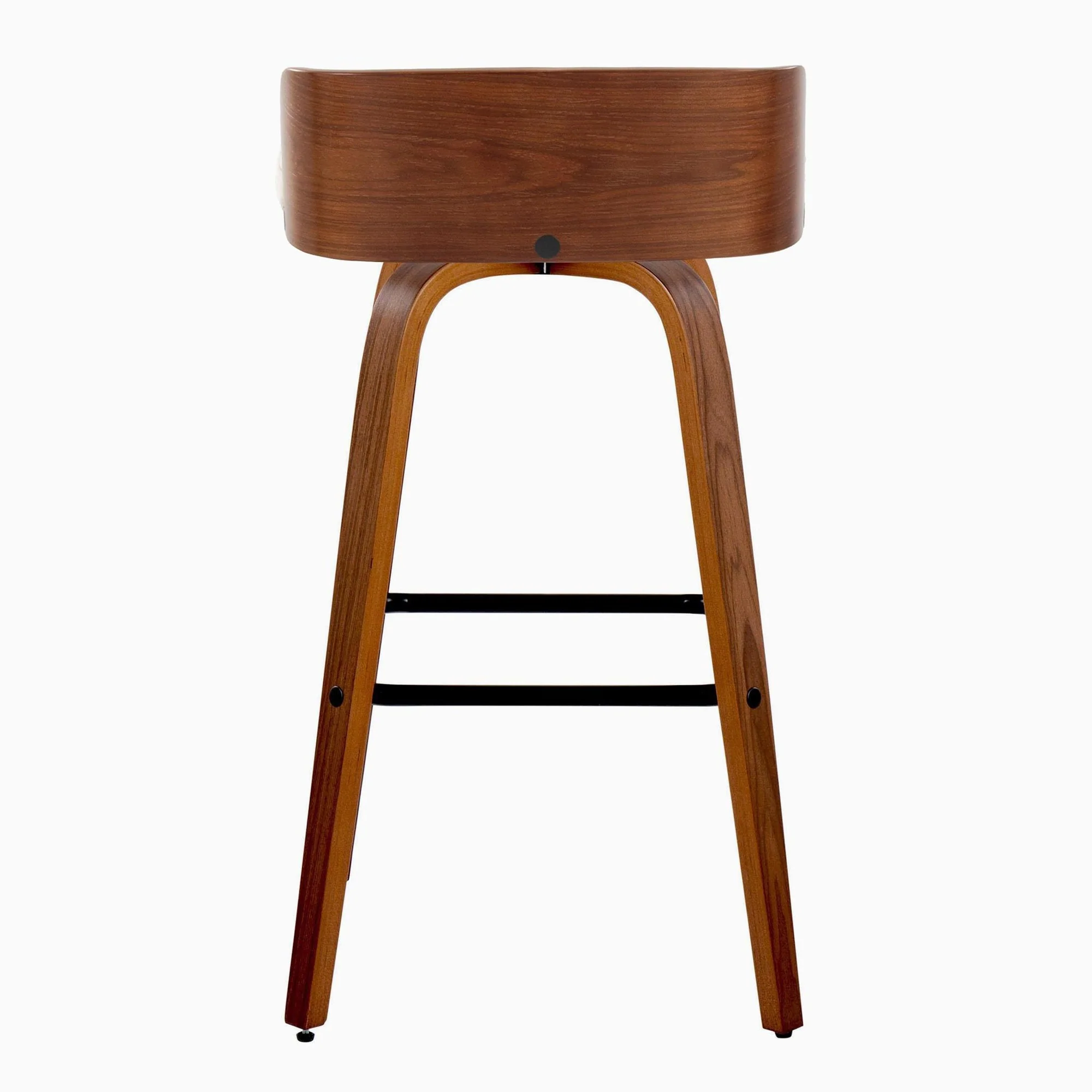 Maya 30" Fixed-Height Barstool - Set of 2 By LumiSource - B30-MAYAFB-GRTZX2 WLWLCHAR2 - Image 19