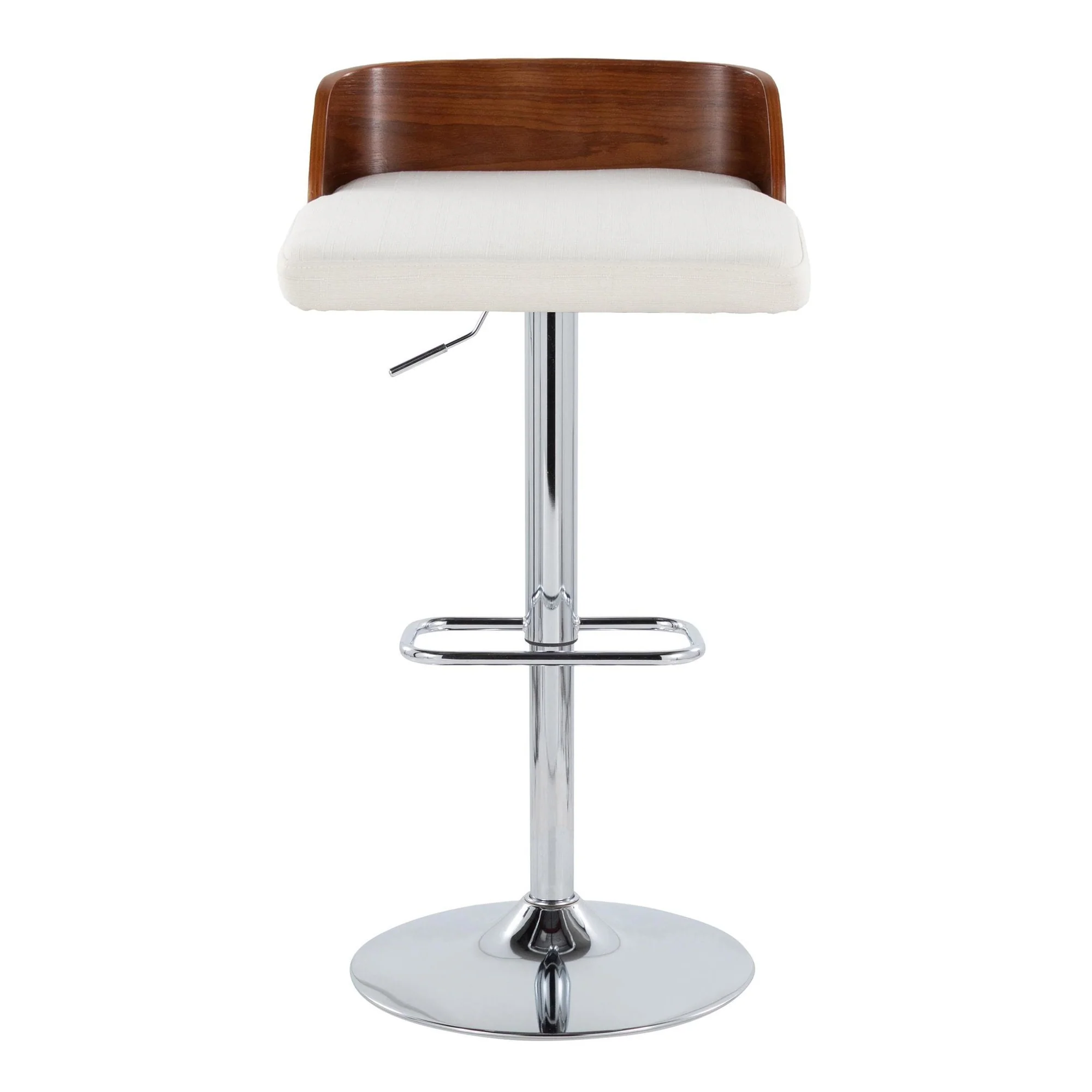 Maya Adjustable Barstool - Set of 2 By LumiSource - BS-MAYAFB-RR2 CHRWLCHAR2 - Image 20