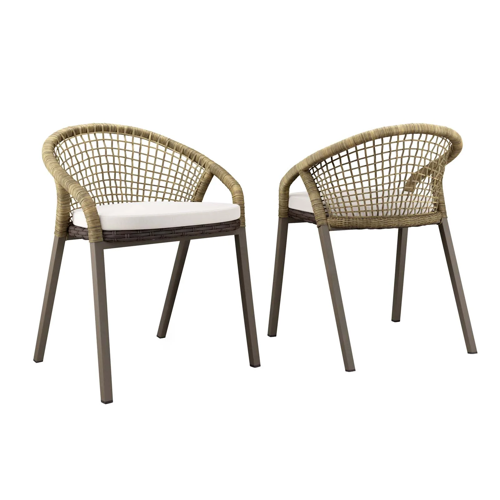 Meadow 3-Piece Outdoor Patio Dining Set By Modway - EEI-5673 - Image 12