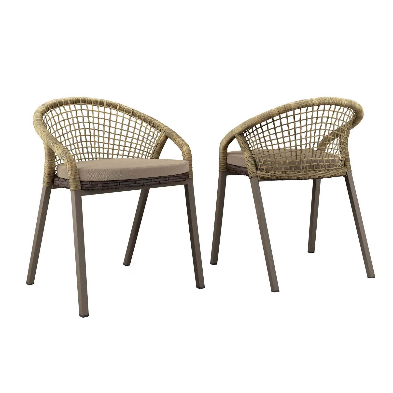 Meadow 3-Piece Outdoor Patio Dining Set By Modway - EEI-5673 - Image 5
