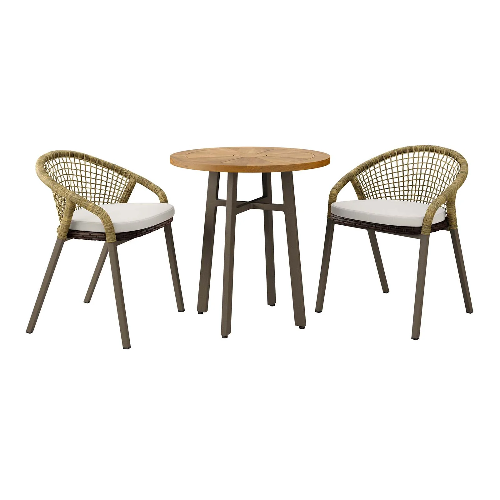 Meadow 3-Piece Outdoor Patio Dining Set By Modway - EEI-5673 - Image 9