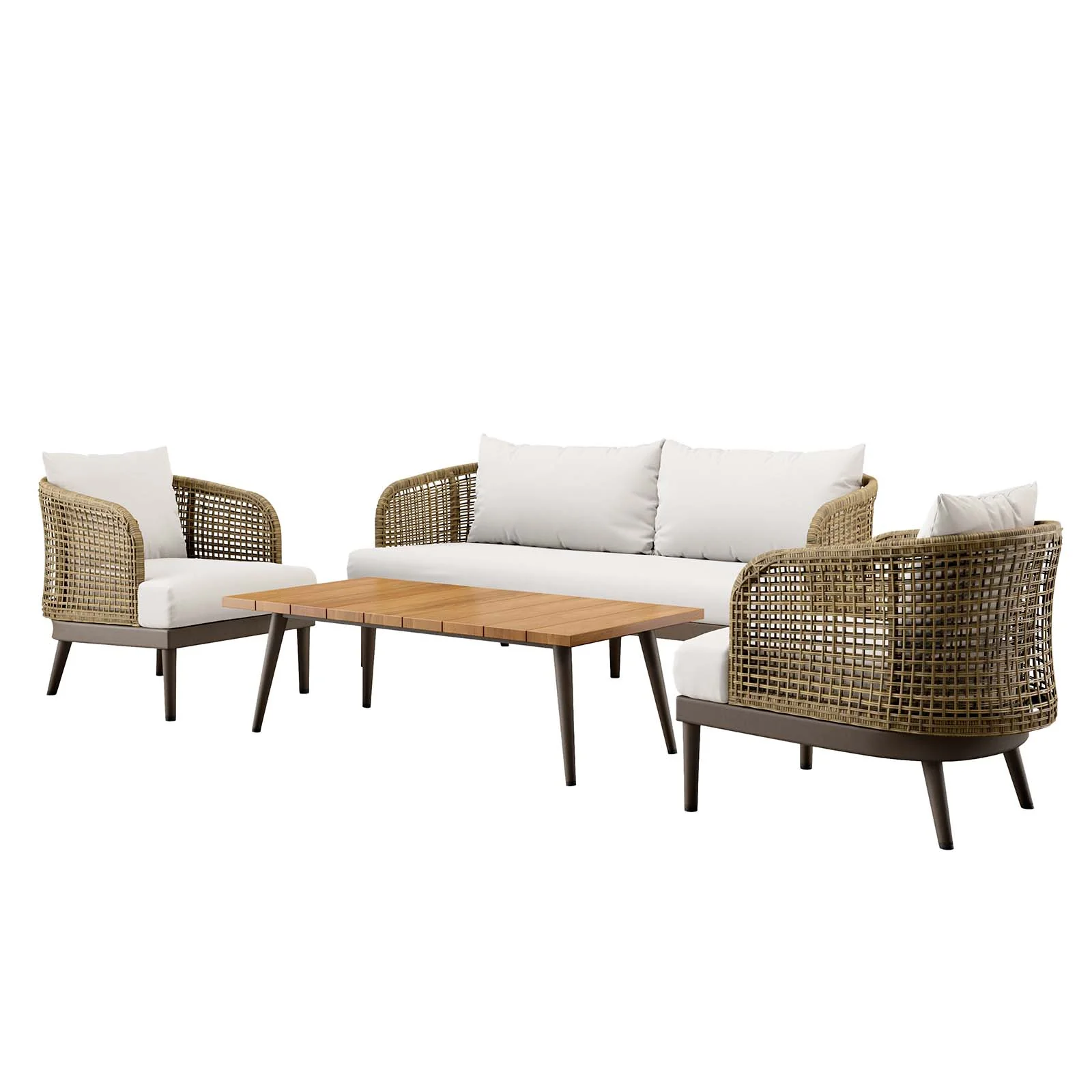 Meadow 4-Piece Outdoor Patio Set By Modway - EEI-5672 - Image 11