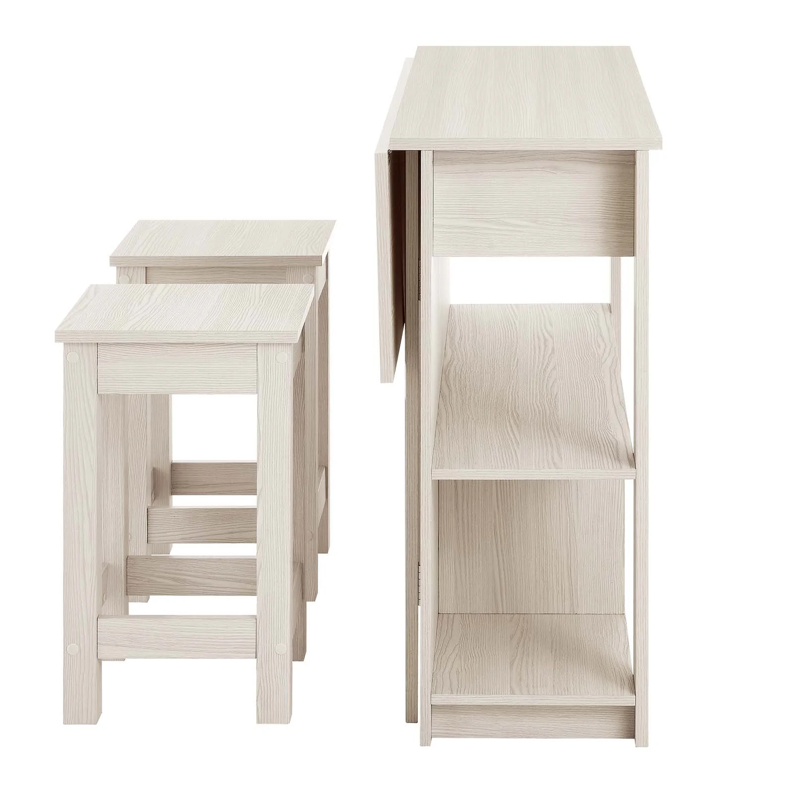 Meadowbrook 3-Piece Kitchen Island and Stool Set By Modway - EEI-6731 - Image 10