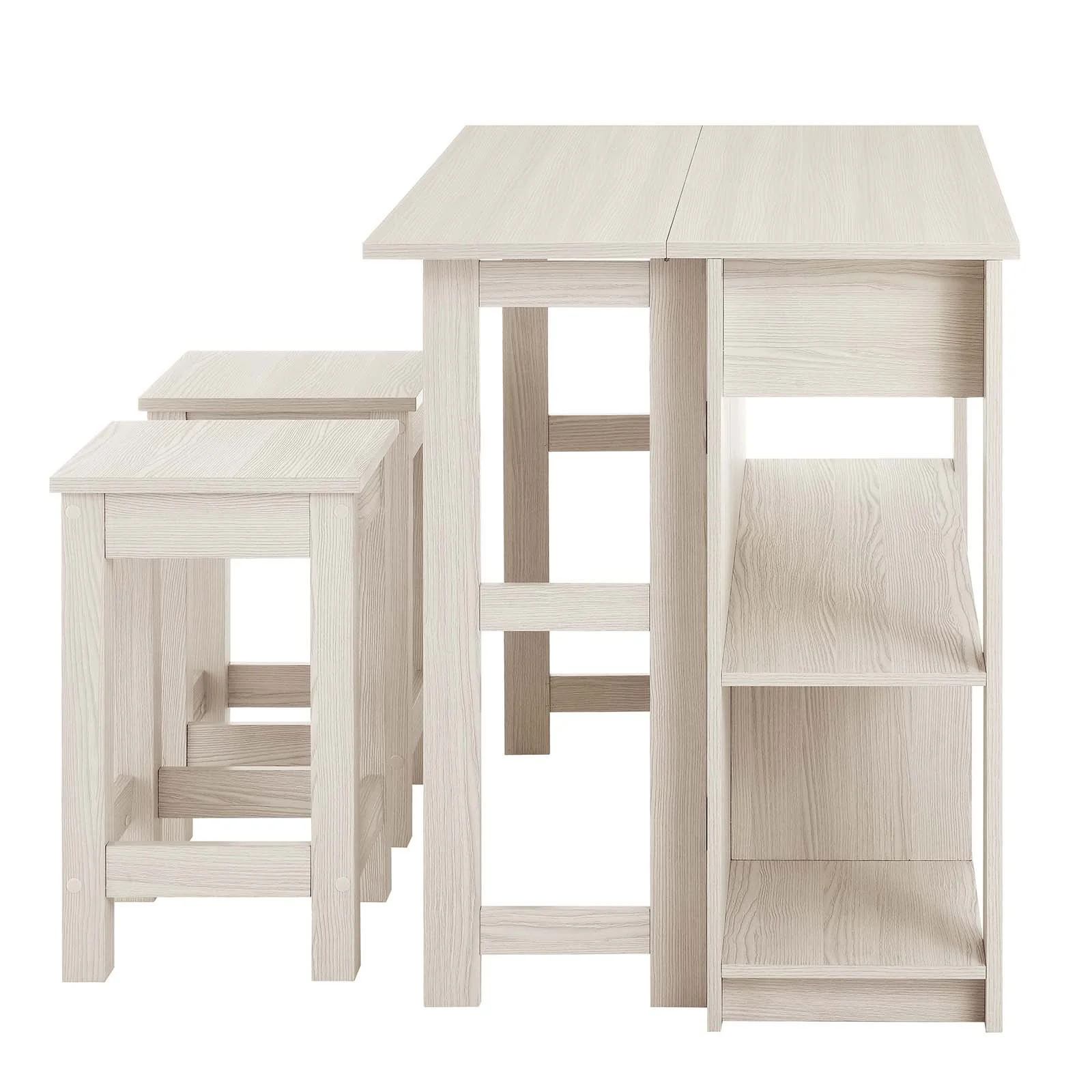 Meadowbrook 3-Piece Kitchen Island and Stool Set By Modway - EEI-6731 - Image 6