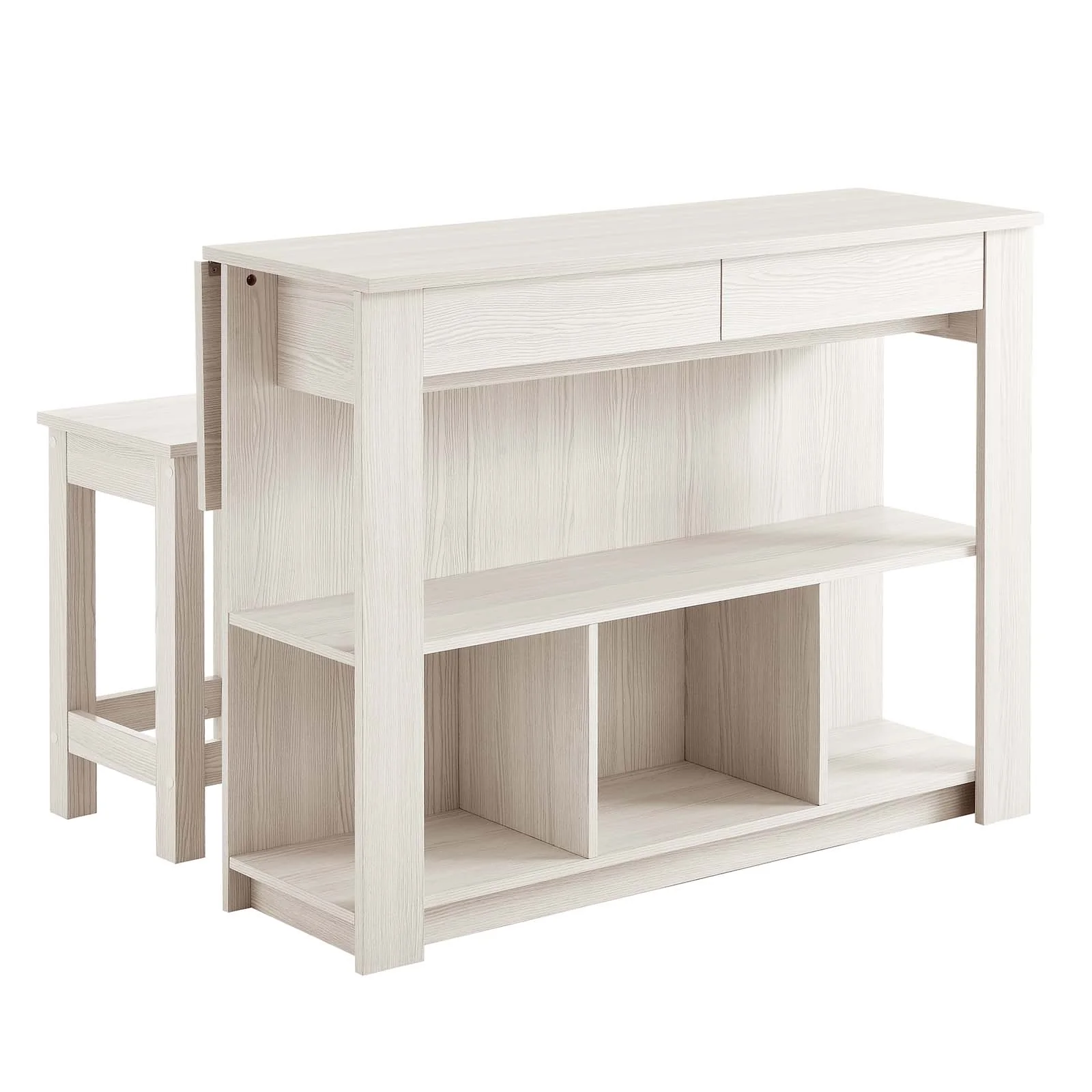 Meadowbrook 3-Piece Kitchen Island and Stool Set By Modway - EEI-6731 - Image 9