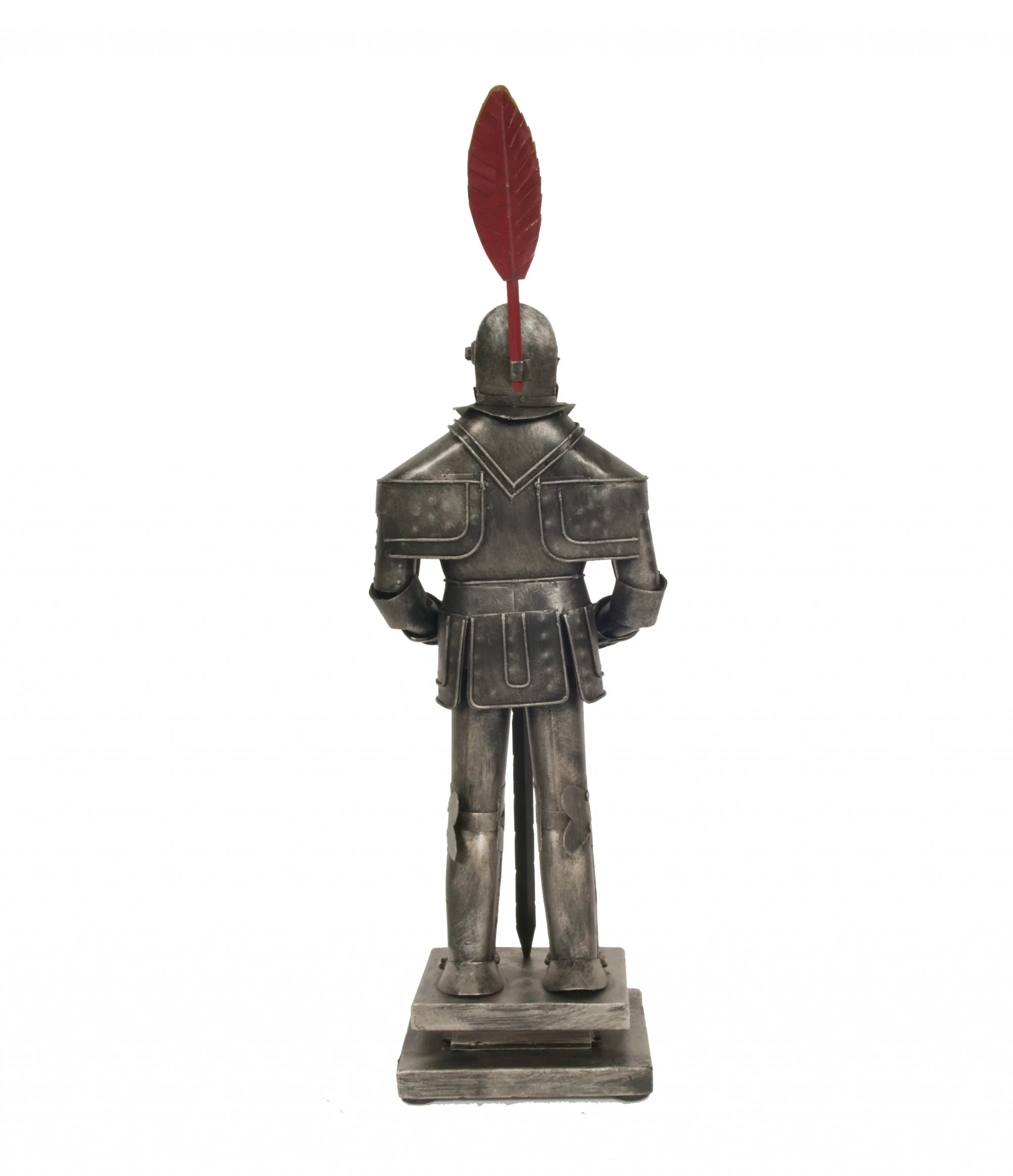 Medieval Armor Suit Tin Antique Decor By Homeroots - Image 3