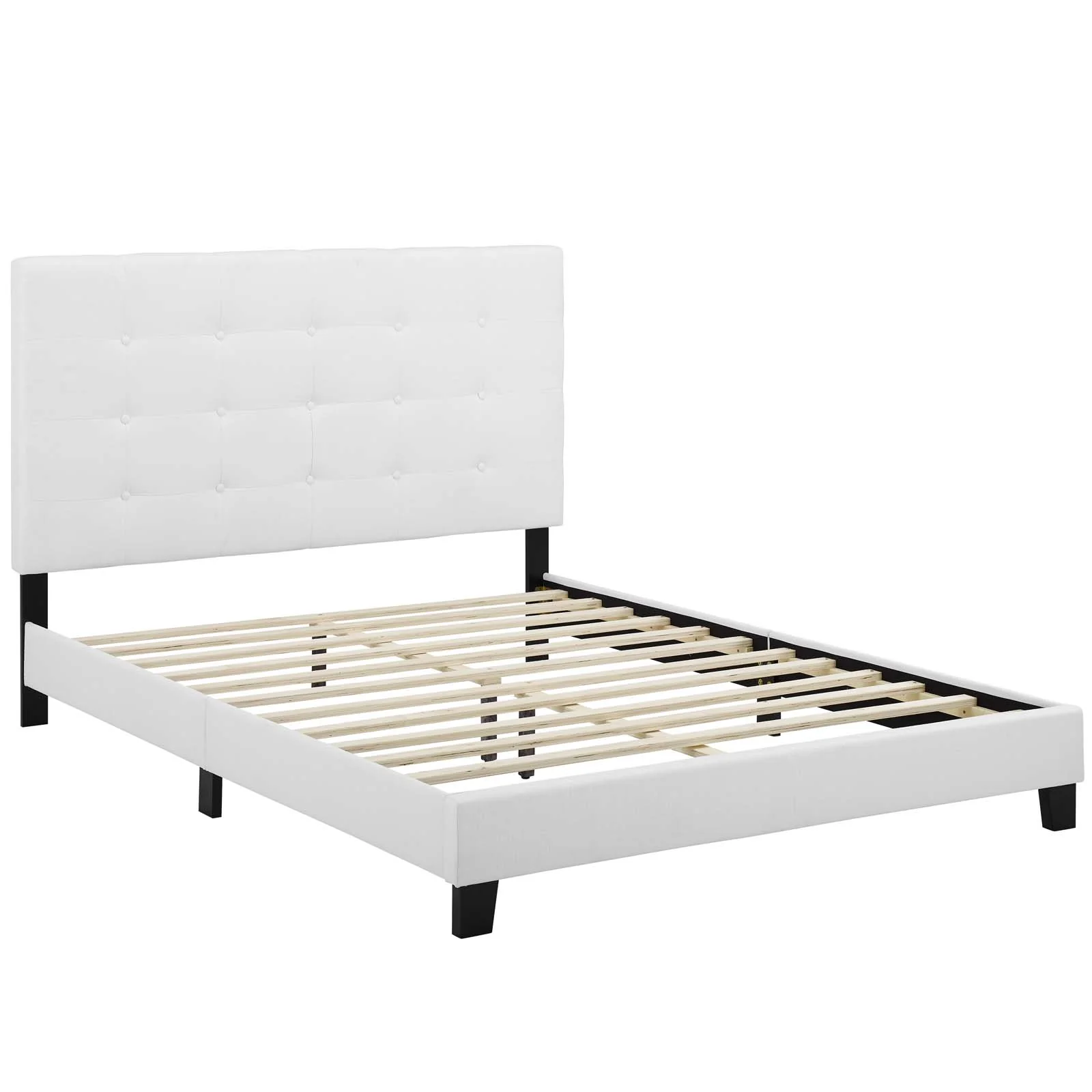 Melanie King Tufted Button Upholstered Fabric Platform Bed By Modway - MOD-5994 - Image 13