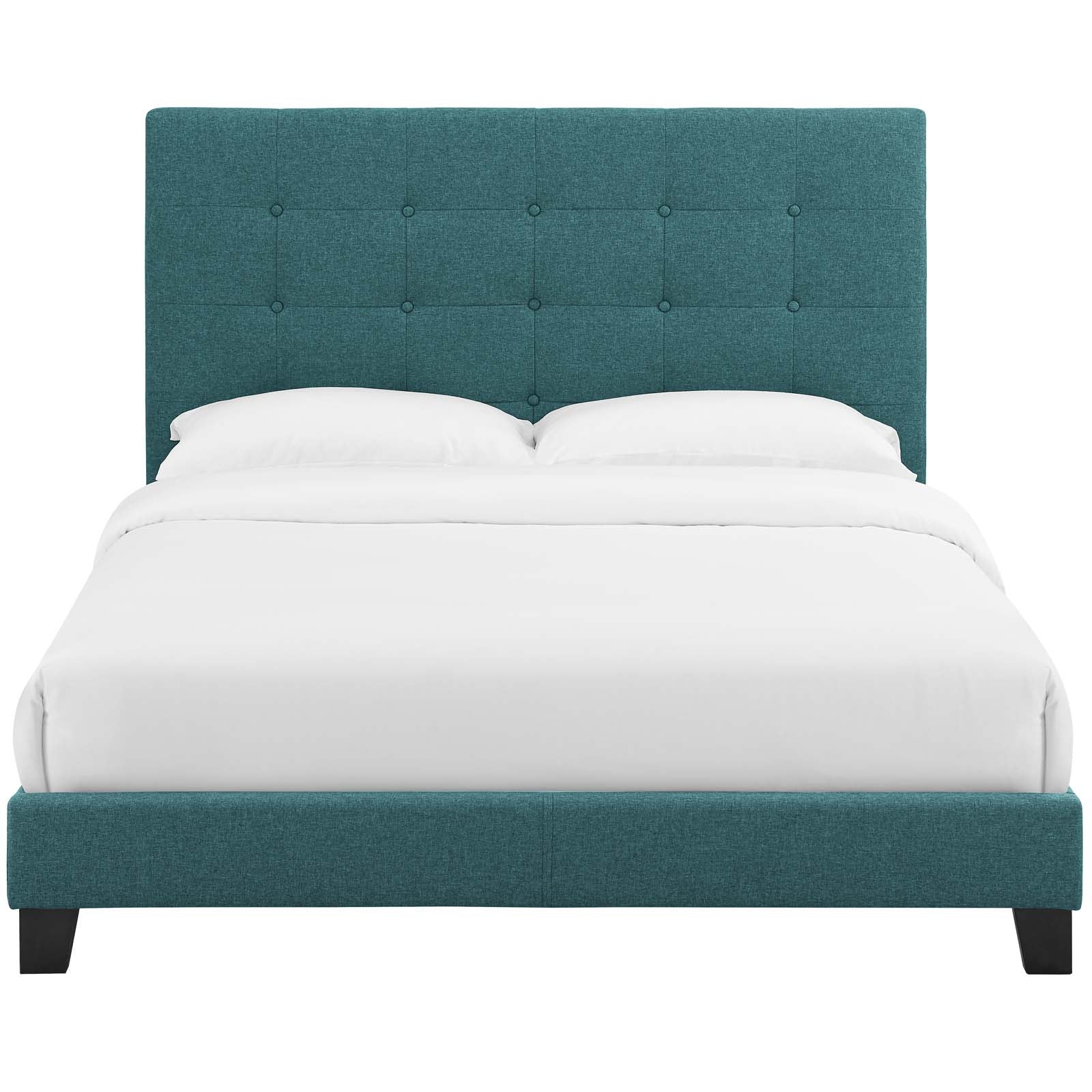 Melanie King Tufted Button Upholstered Fabric Platform Bed By Modway - MOD-5994 - Image 17