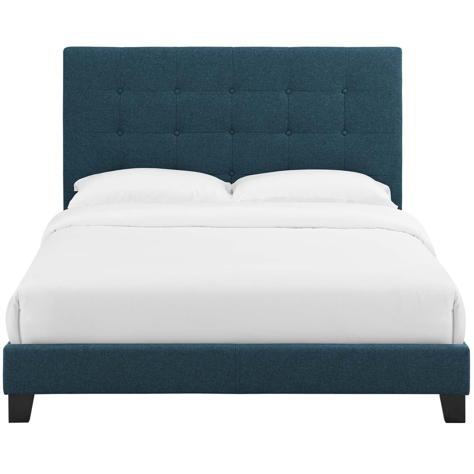 Melanie King Tufted Button Upholstered Fabric Platform Bed By Modway - MOD-5994 - Image 5