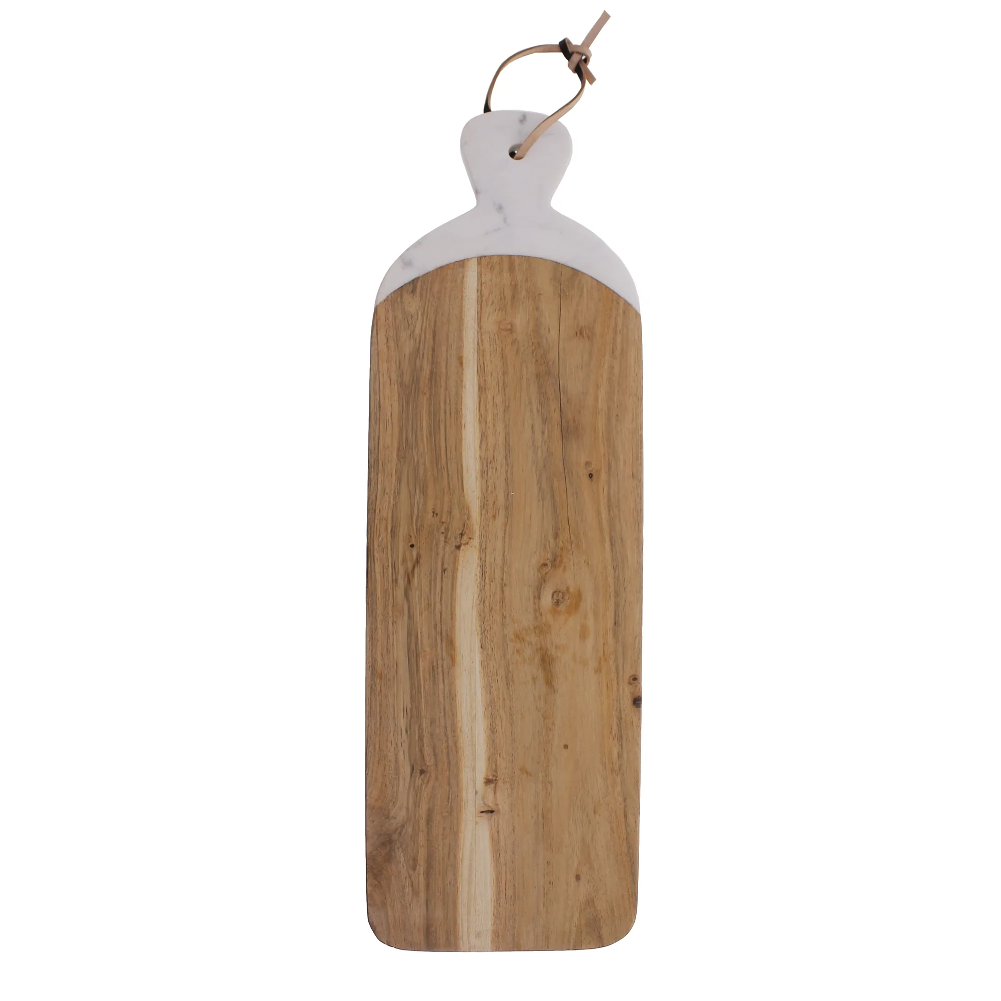 Mercer Cutting Board, Wood & Marble - Long Set Of 2 By HomArt - Image 2