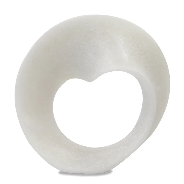 Mercury 7.5"H Sculpture, Cream By Gold Leaf Design Group - Image 8