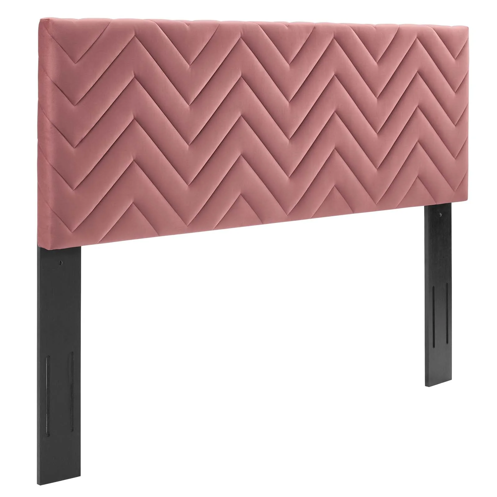 Mercy Chevron Tufted Performance Velvet Full/Queen Headboard By Modway - MOD-6659 - Image 9