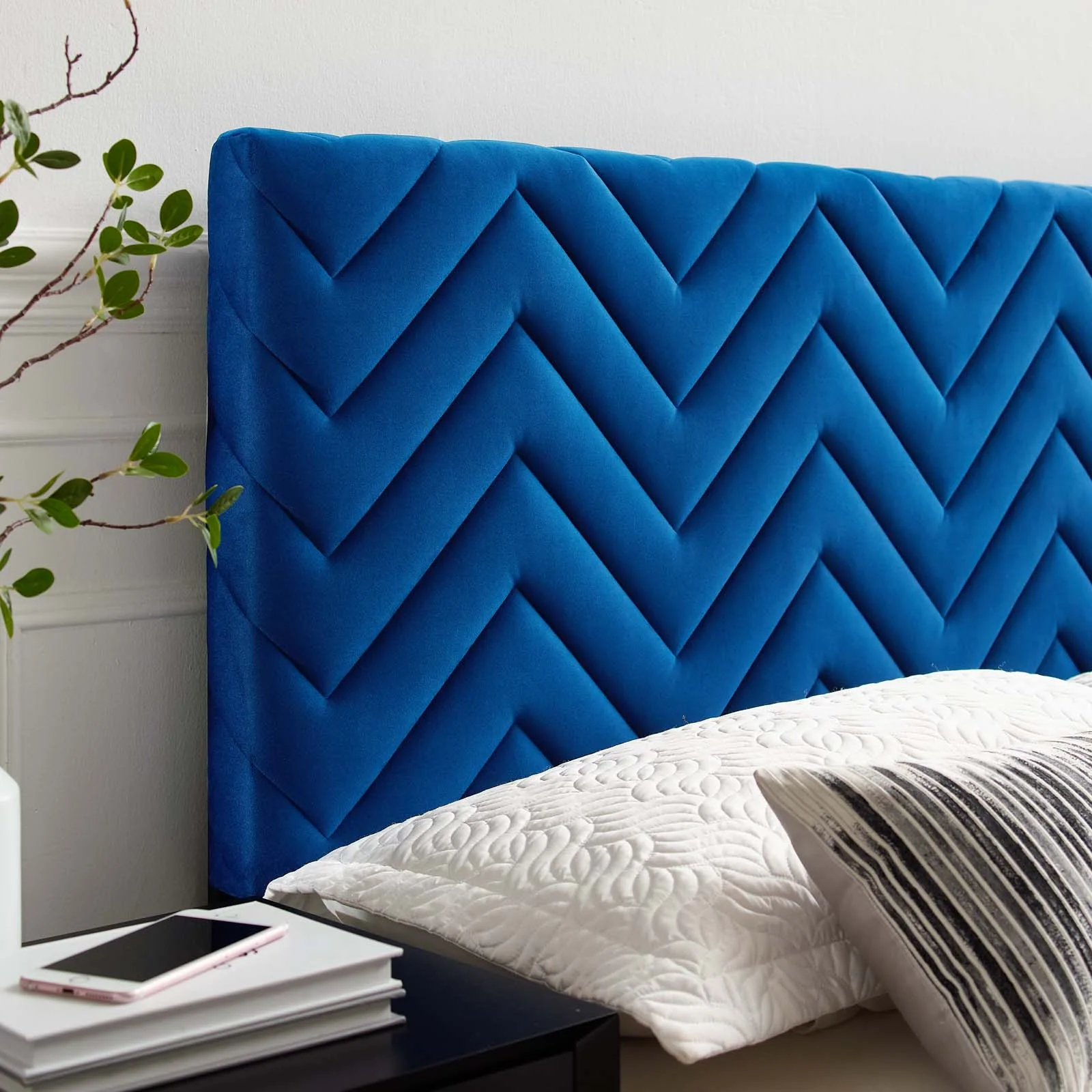 Mercy Chevron Tufted Performance Velvet King/California King Headboard By Modway - MOD-6660 - Image 24