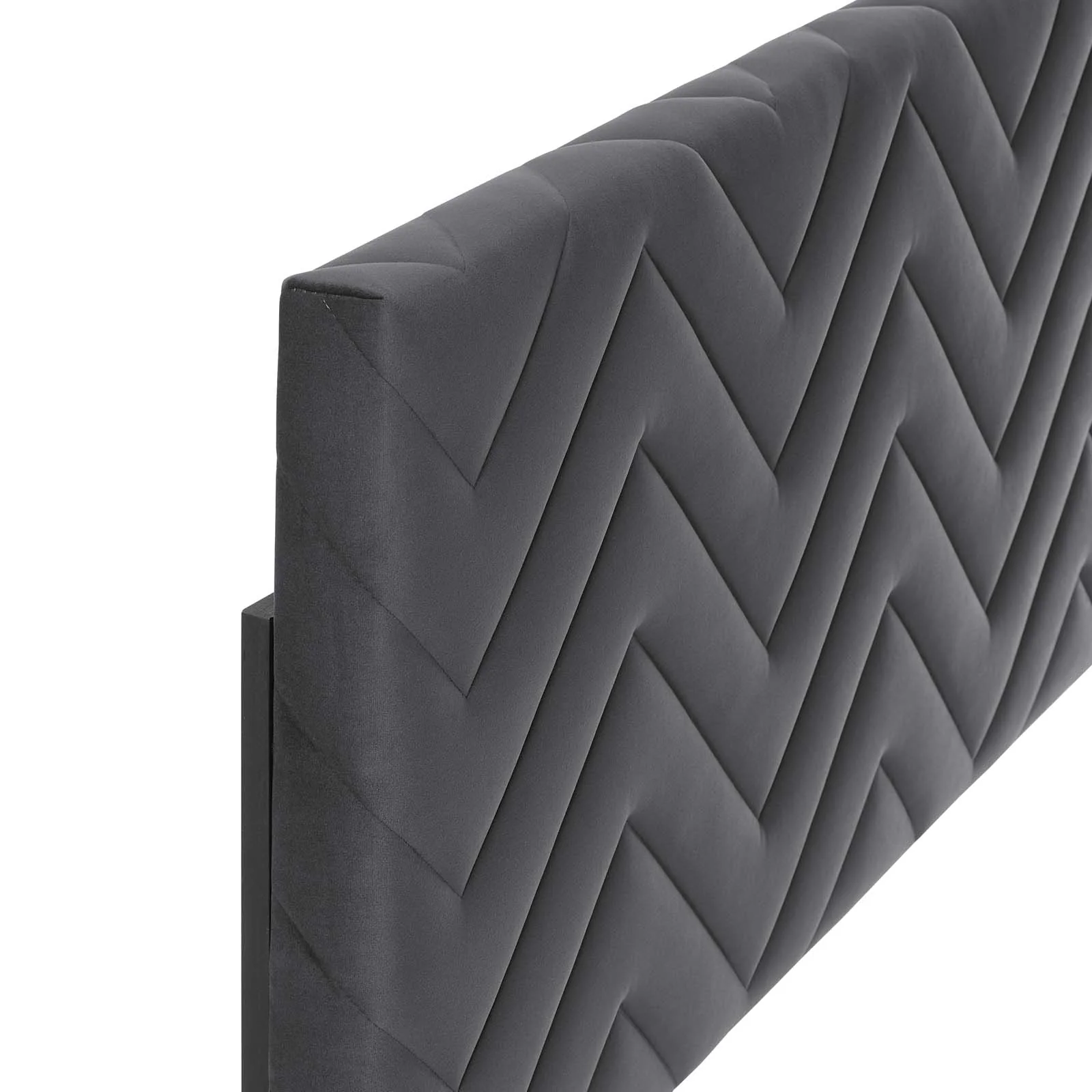 Mercy Chevron Tufted Performance Velvet Twin Headboard By Modway - MOD-6658 - Image 5