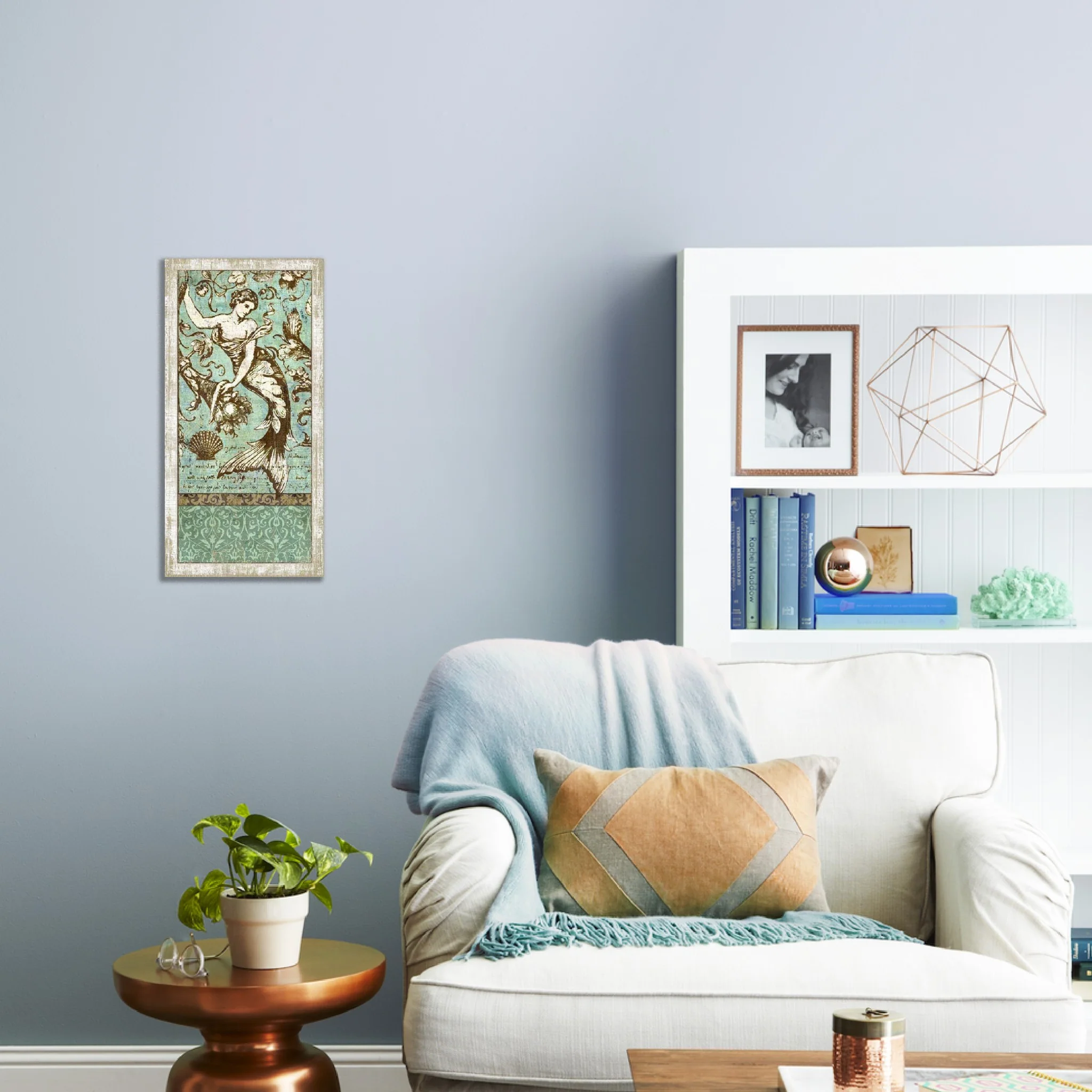 Mermaid Goddess Wall Décor By Homeroots - Image 2