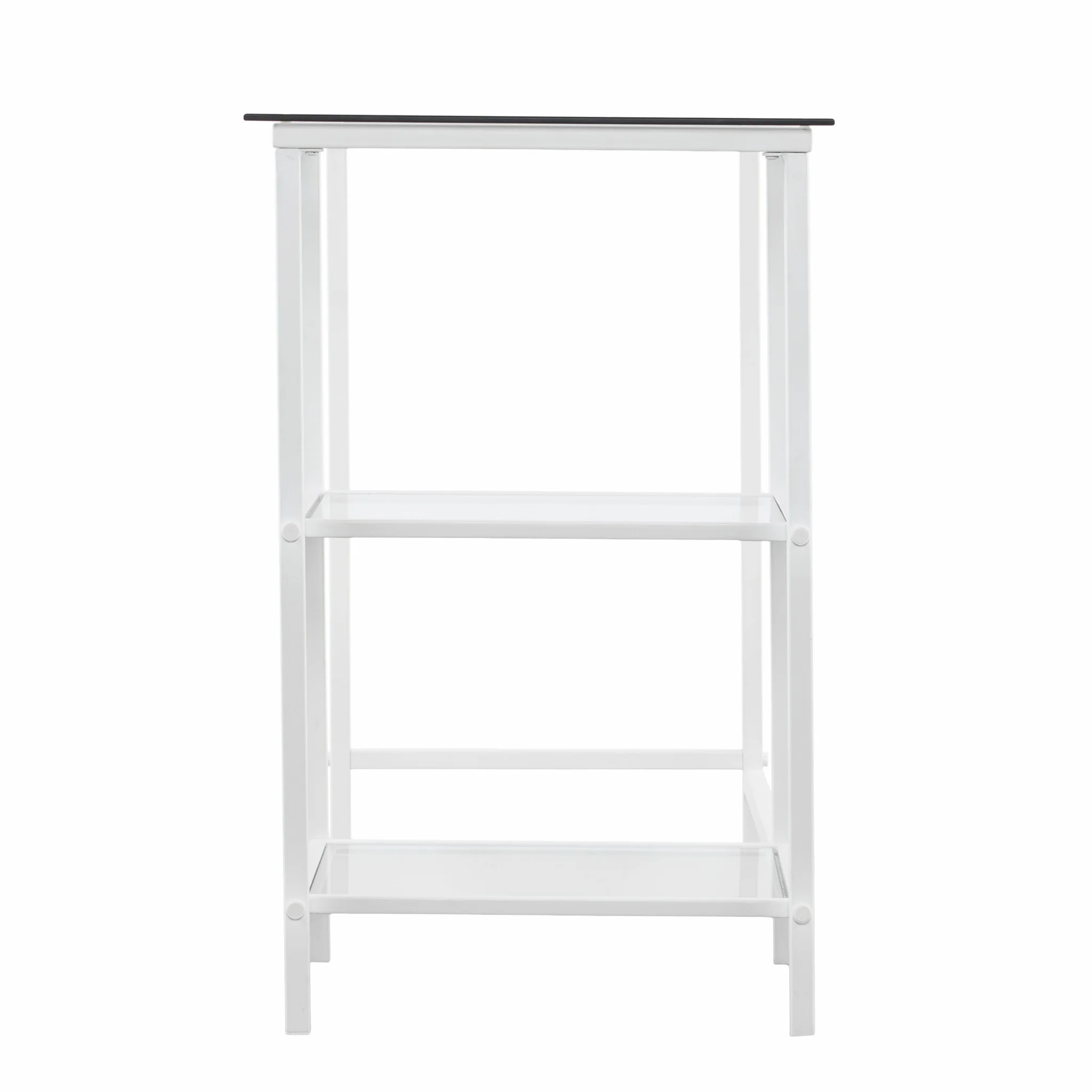 Metal and Glass Student Desk By Homeroots - Image 6