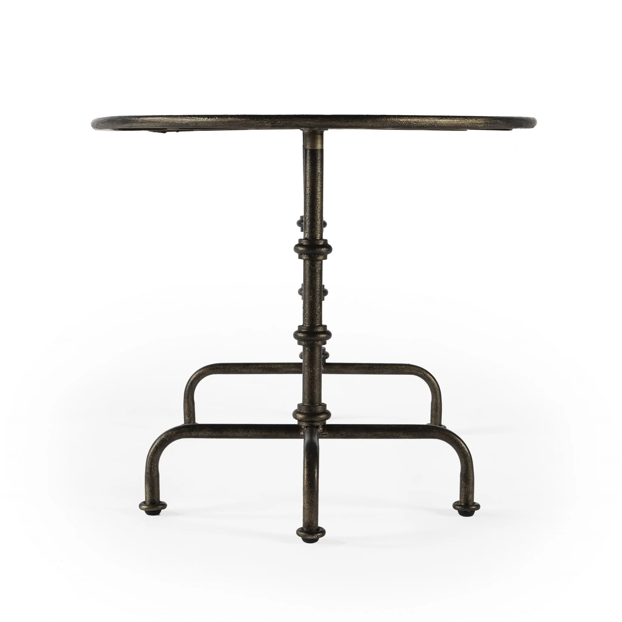 Metal Coffee Table By Homeroots - Image 3