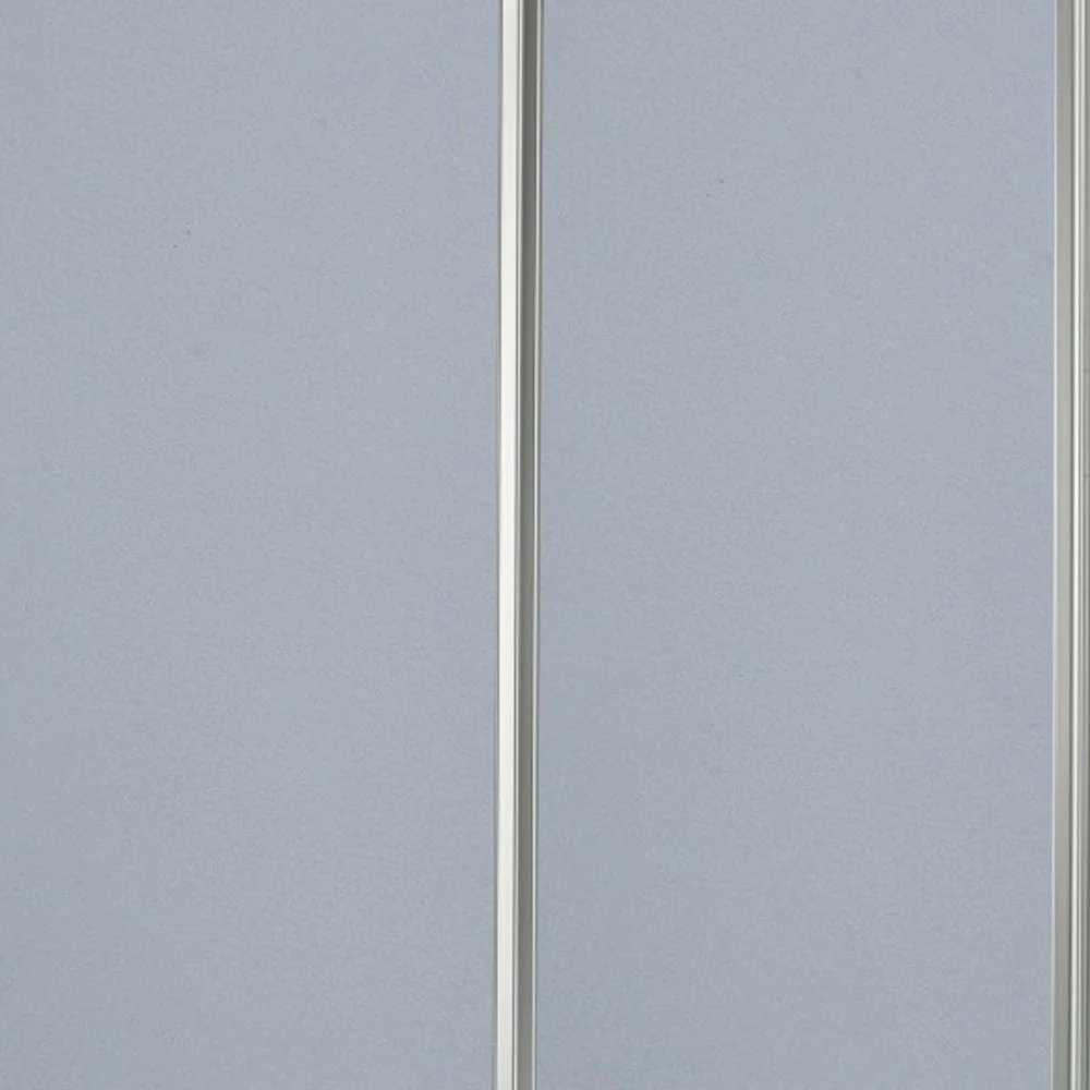 Metal Grey 6 Panel Screen By Homeroots - Image 2