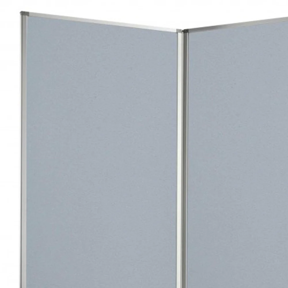 Metal, Grey, 9 Panel, Screen By Homeroots - Image 2