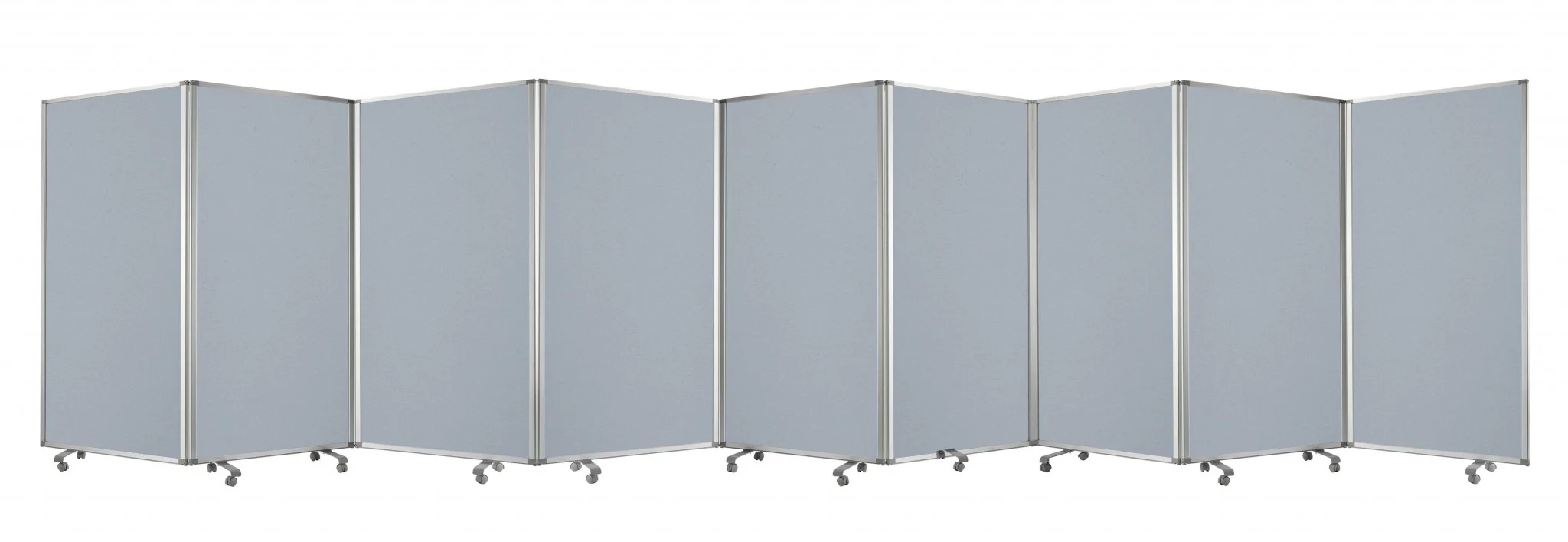 Metal, Grey, 9 Panel, Screen By Homeroots - Image 5