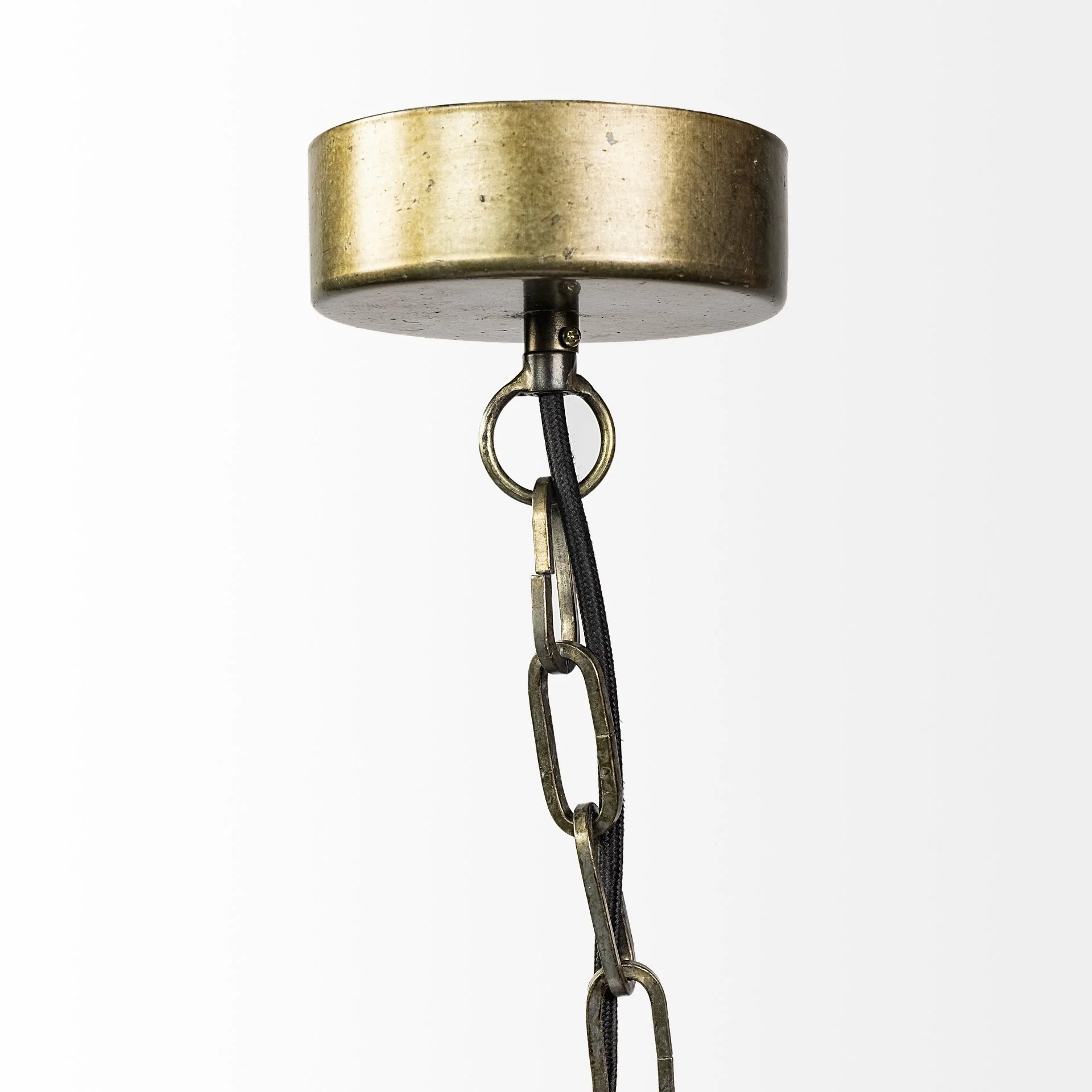 Metallic Woven Hanging Pendant Light By Homeroots - Image 3