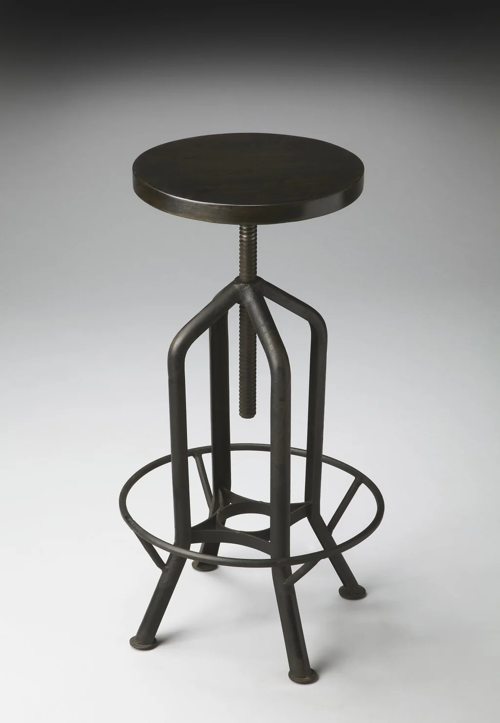 Metalworks Revolving Bar Stool By Homeroots - Image 2