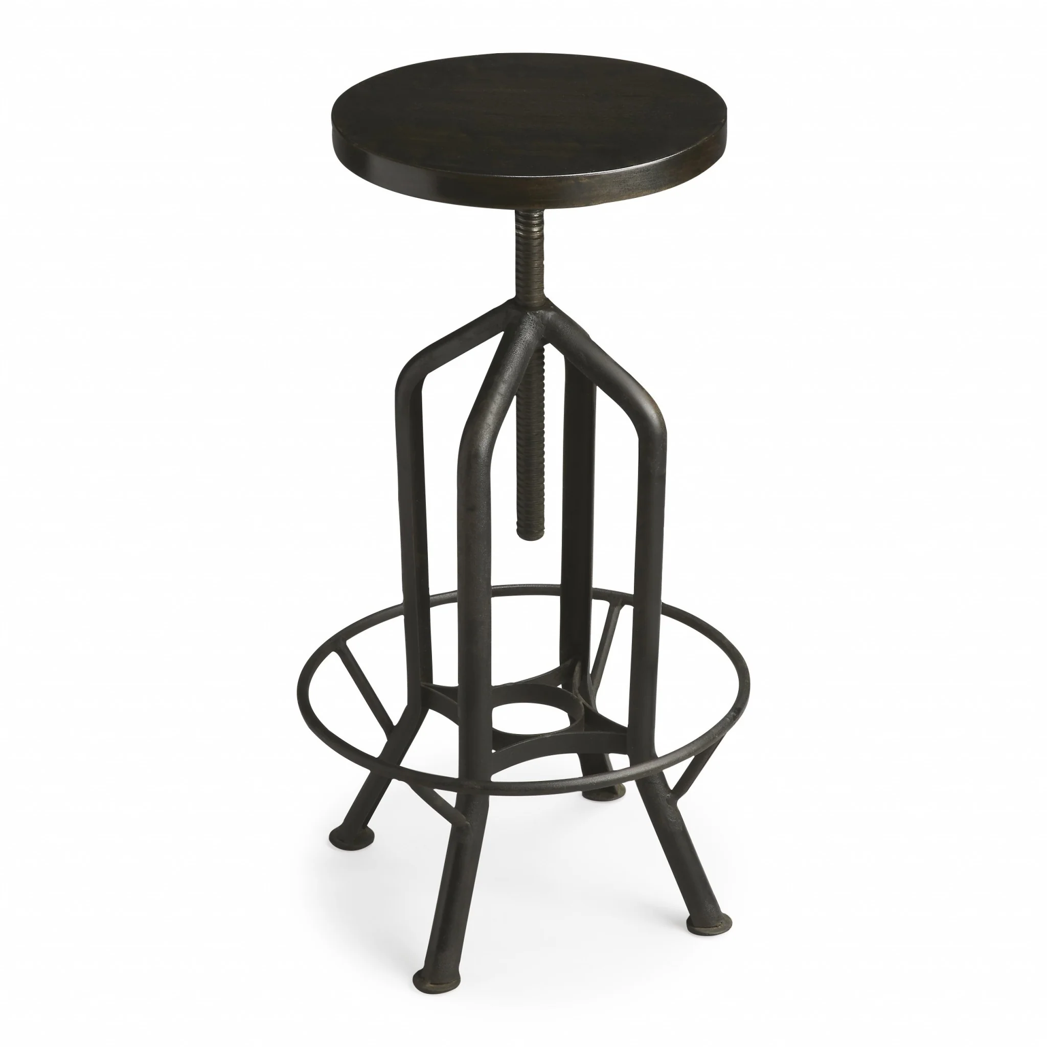 Metalworks Revolving Bar Stool By Homeroots - Image 3