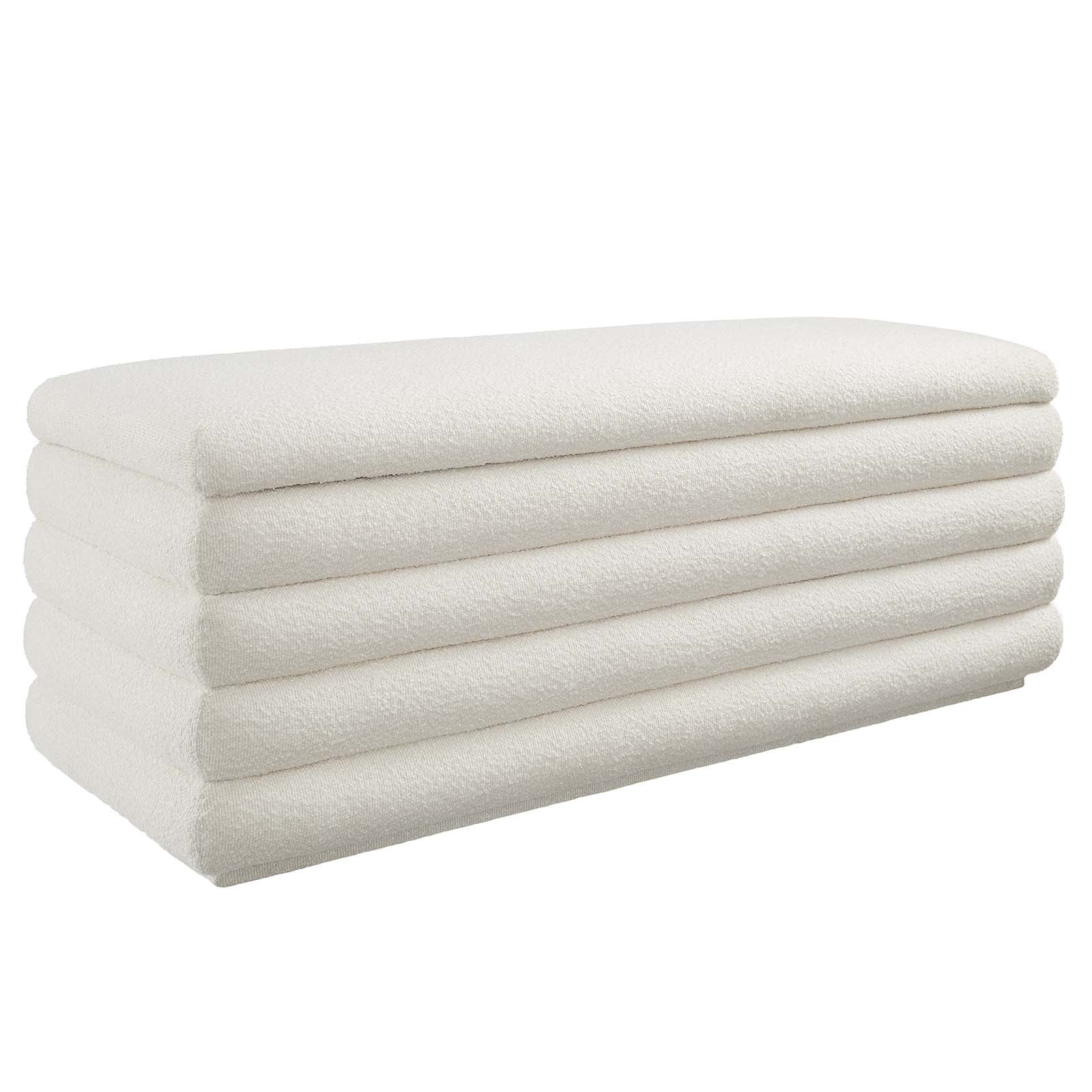 Mezzo Boucle Upholstered Storage Bench By Modway - EEI-6665 - Image 3