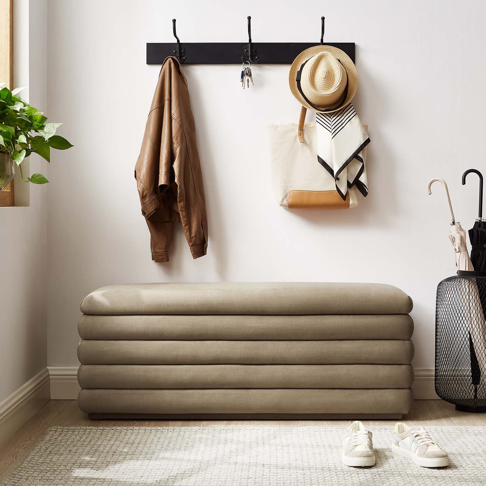 Mezzo Upholstered Performance Velvet Storage Bench By Modway - EEI-6664 - Image 22